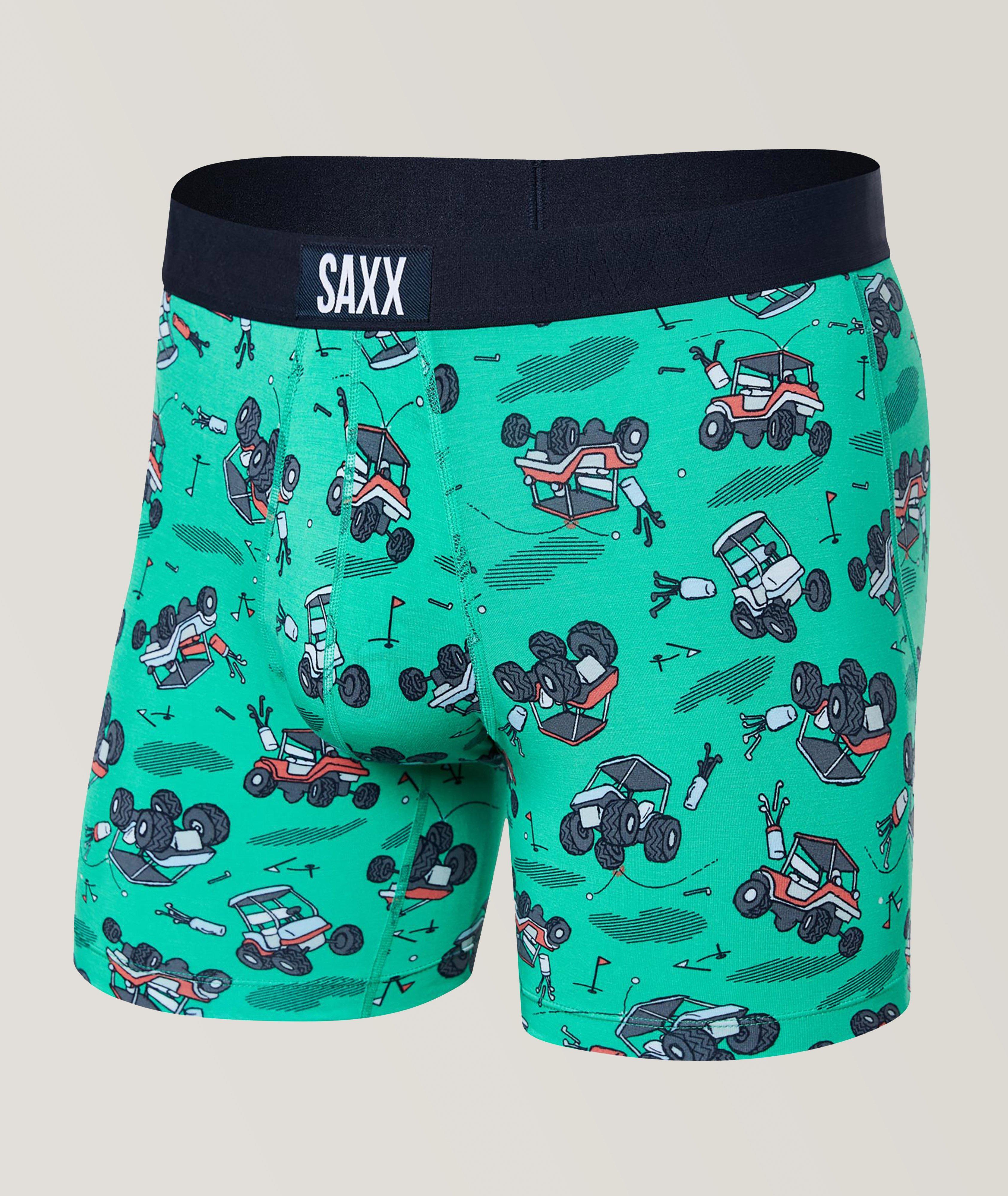 SAXX Vibe Ultra Golf Cart Boxer Briefs, Underwear