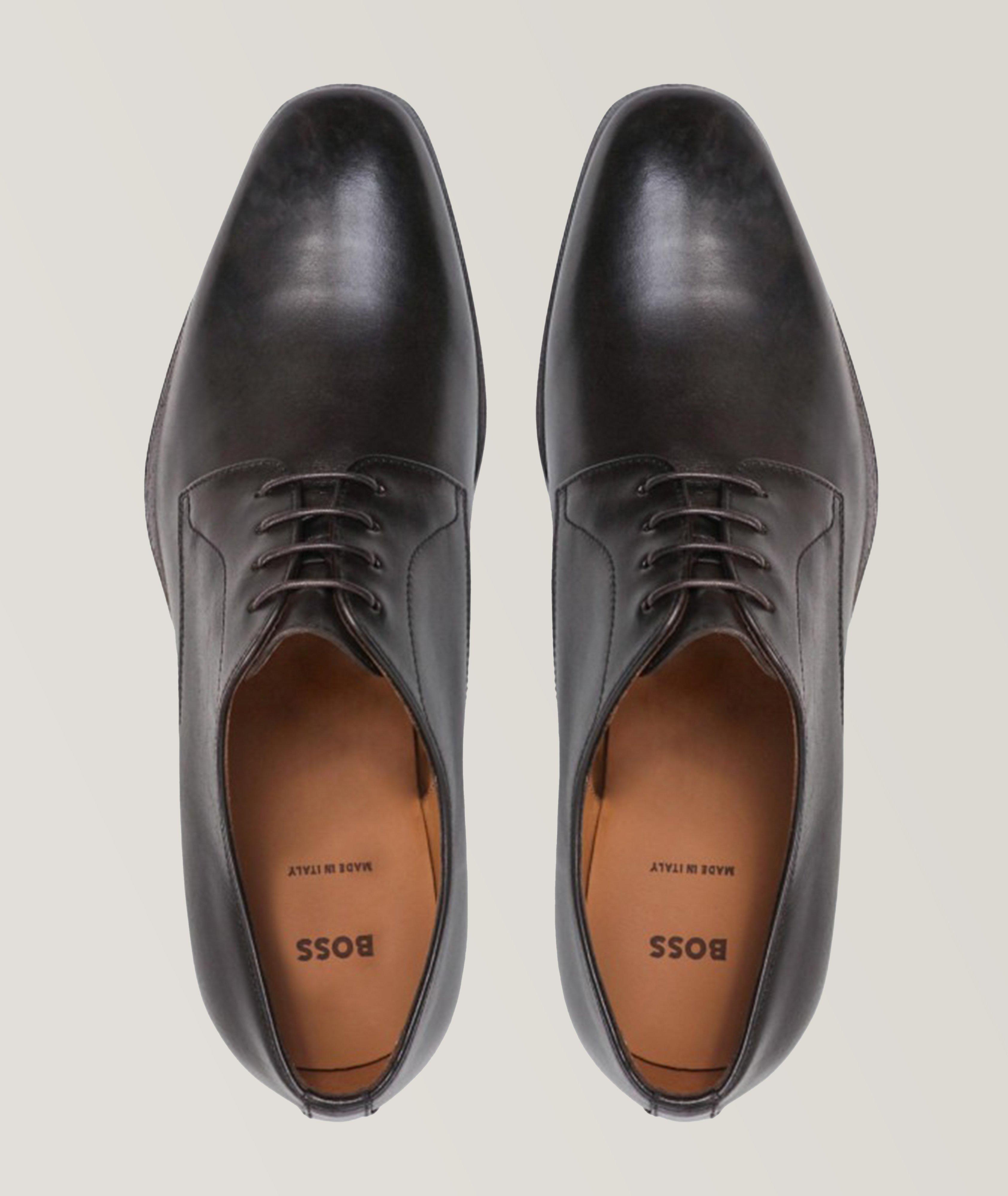 Lisbon Burnished Leather Derbies image 2