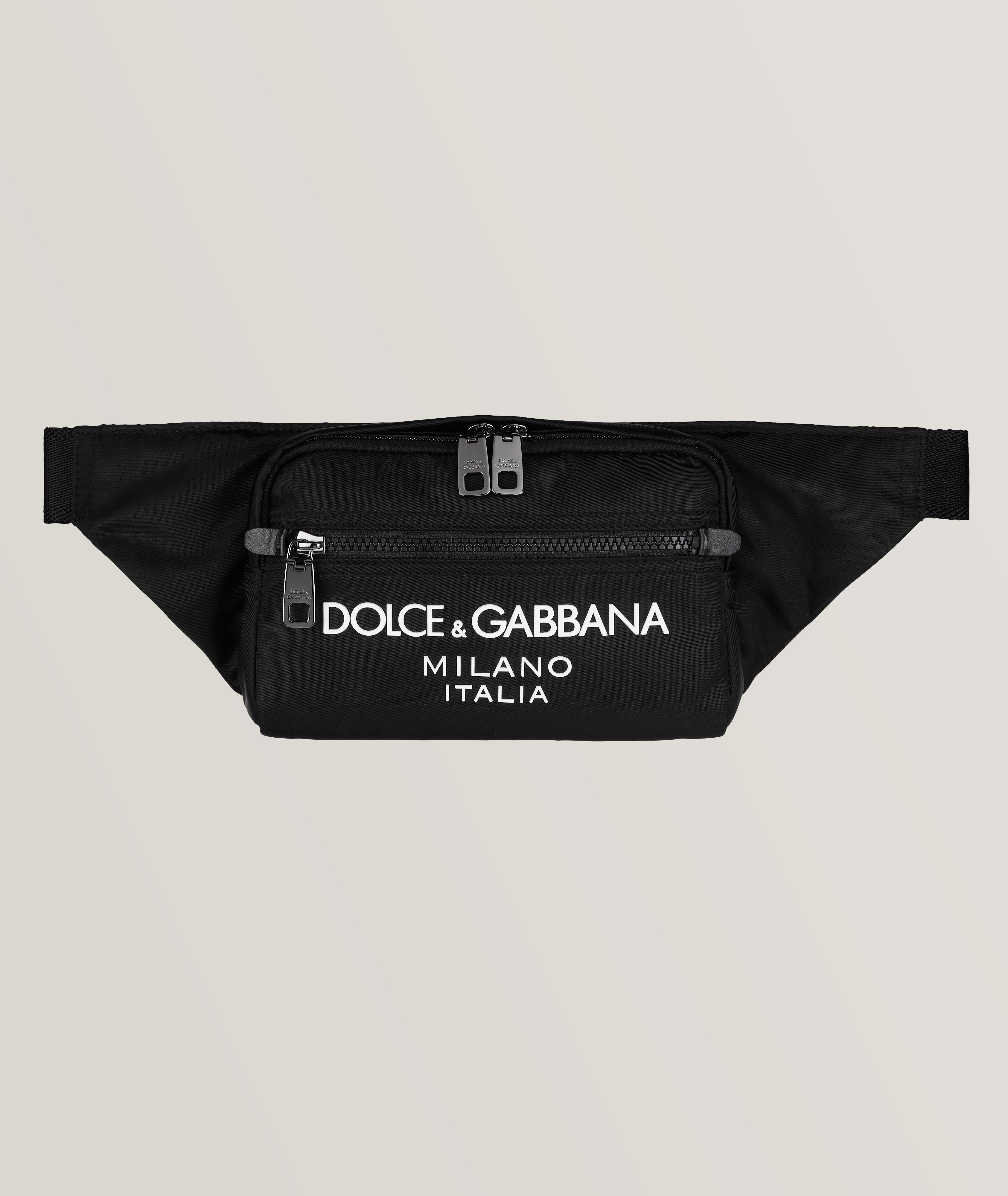 Dolce & Gabbana Logo Lettering Adjustable Belt Bag | Bags & Cases ...