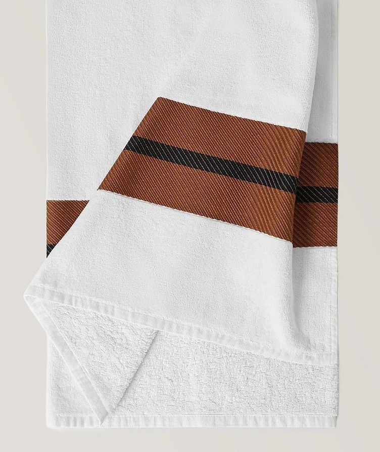 Vicuna Stripe Cotton Beach Towel image 2