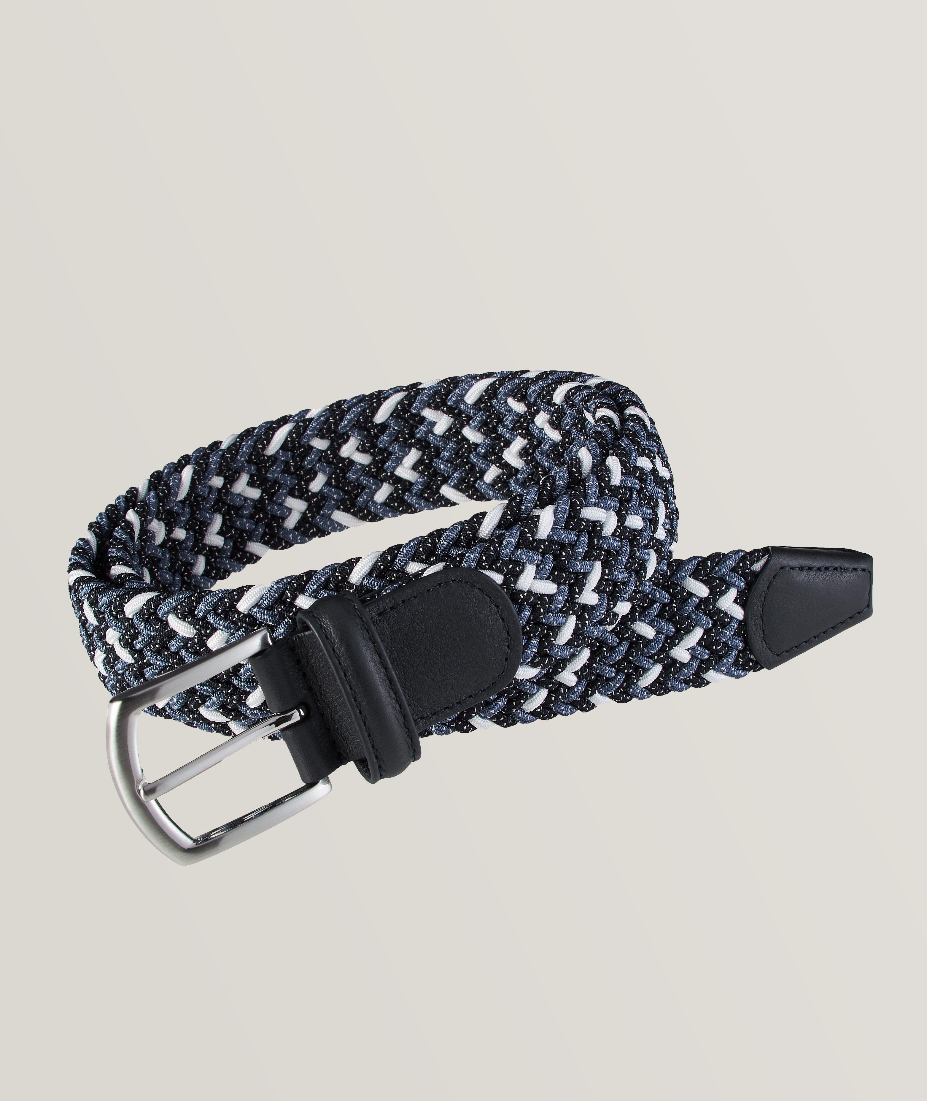 Mélange Stretch Woven Belt