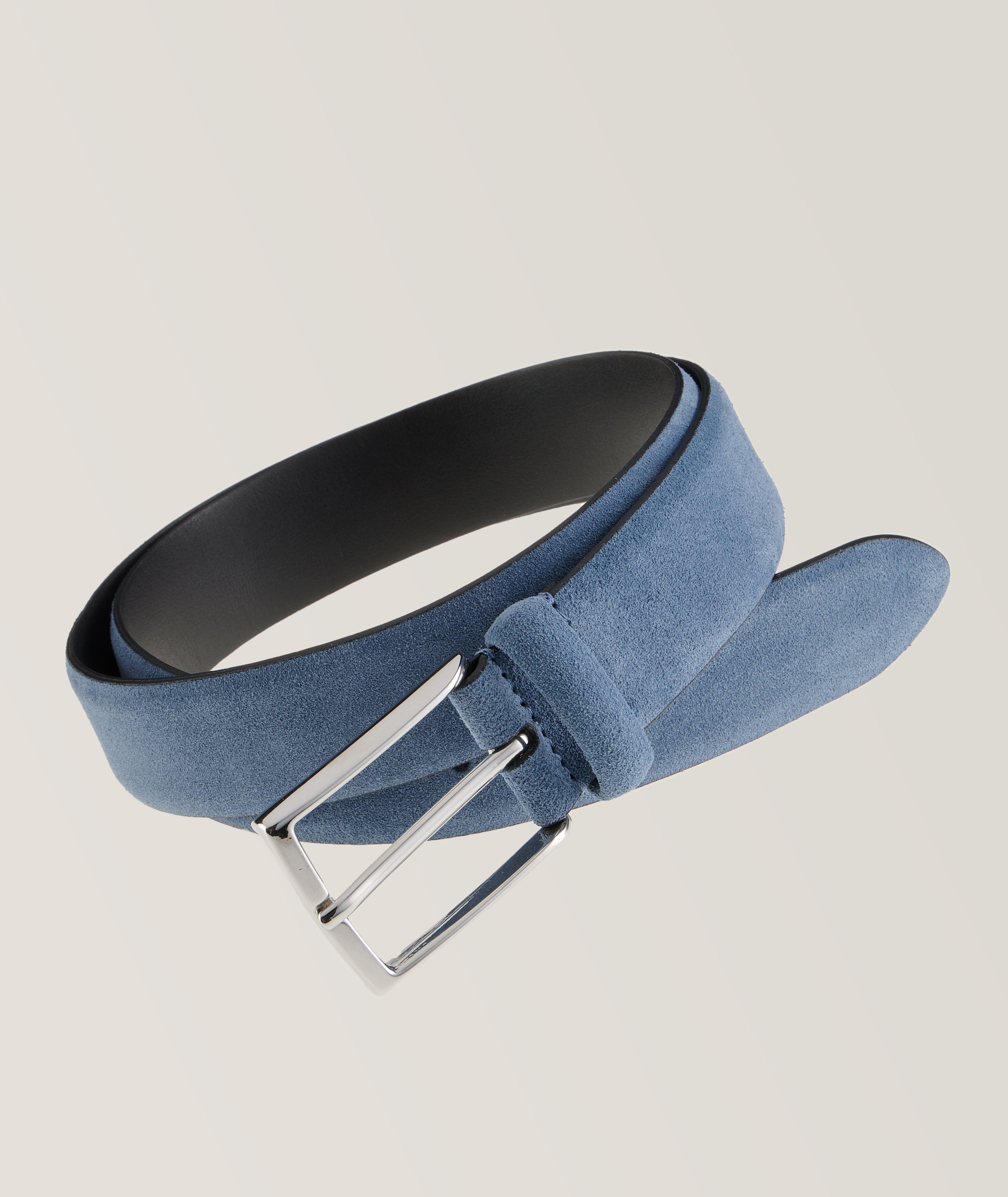 Suede Pin Buckle Belt image 0