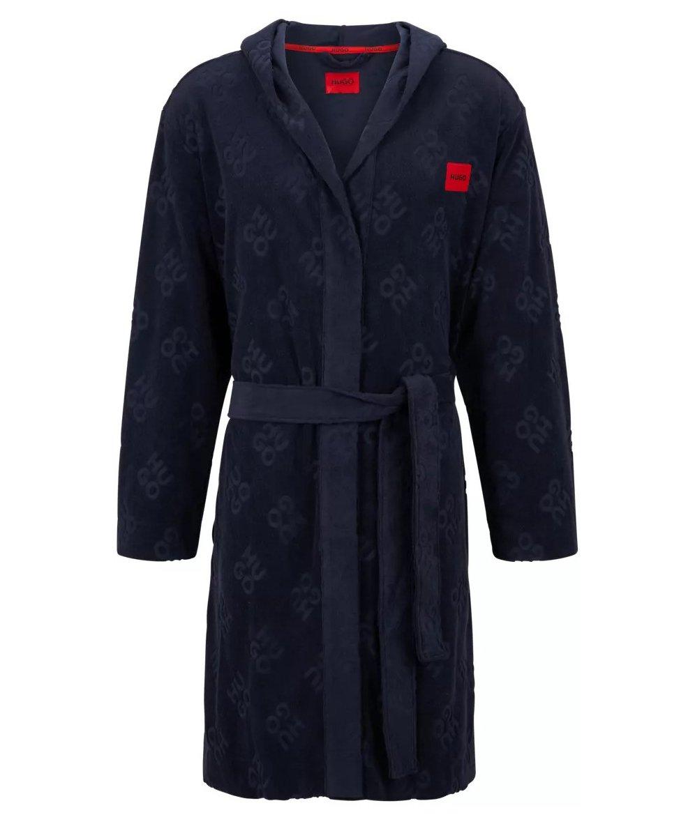 Embroidered Cotton Terry Robe  image 0