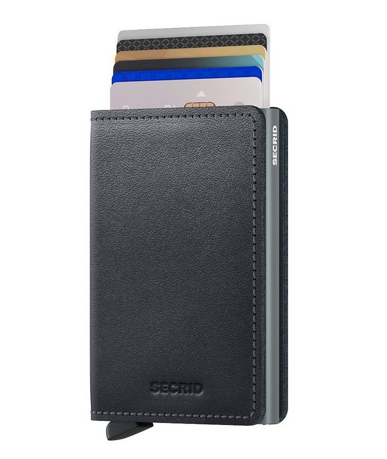 Leather Slim Wallet image 3