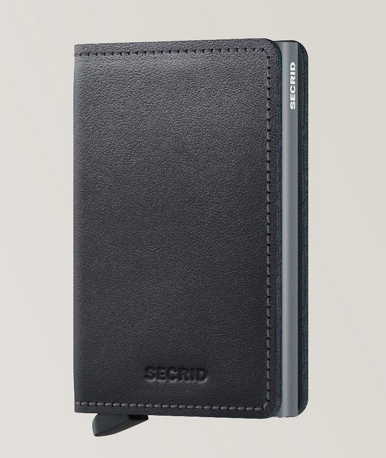 Leather Slim Wallet image 0
