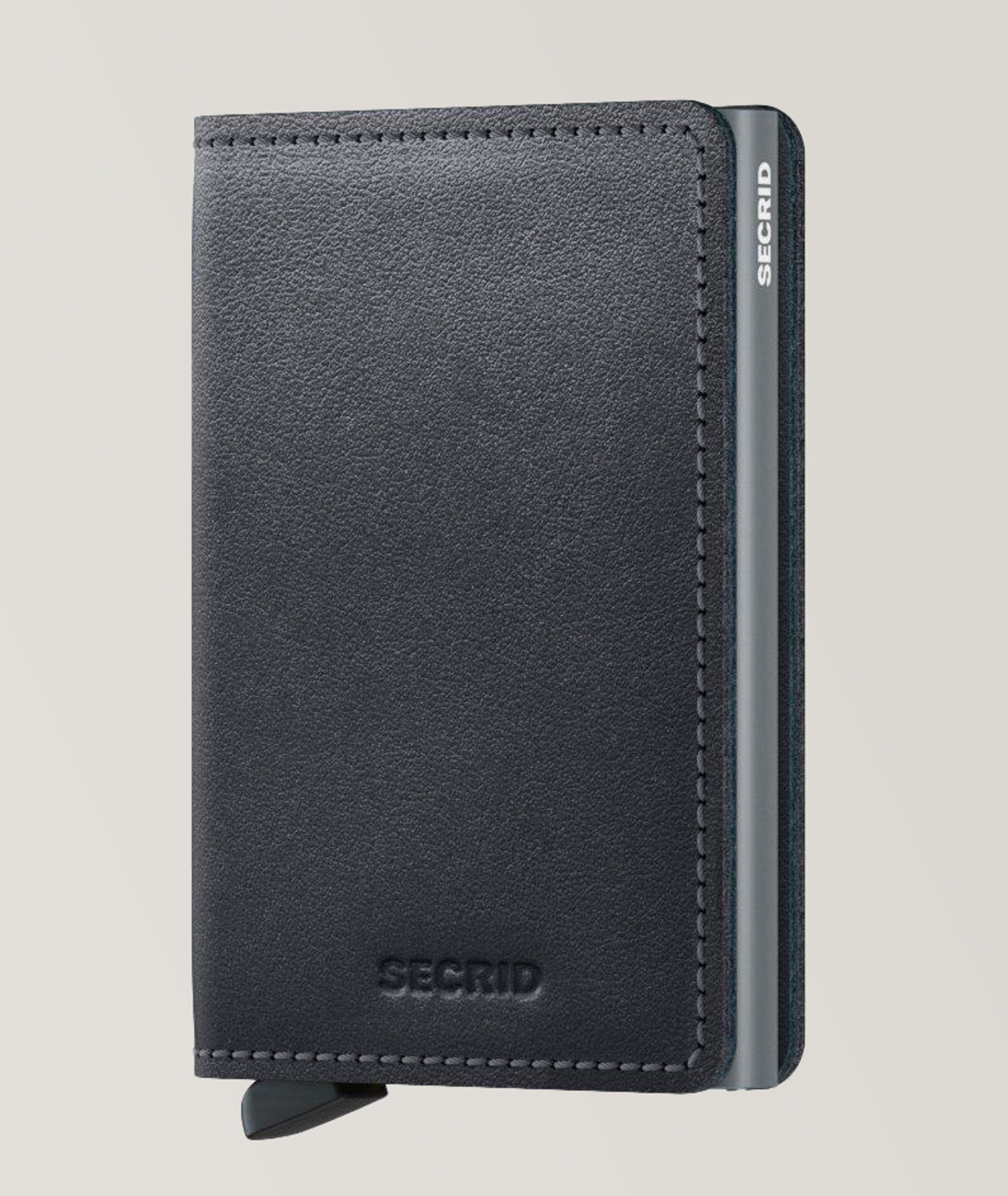 Portefeuille mince en cuir image 0