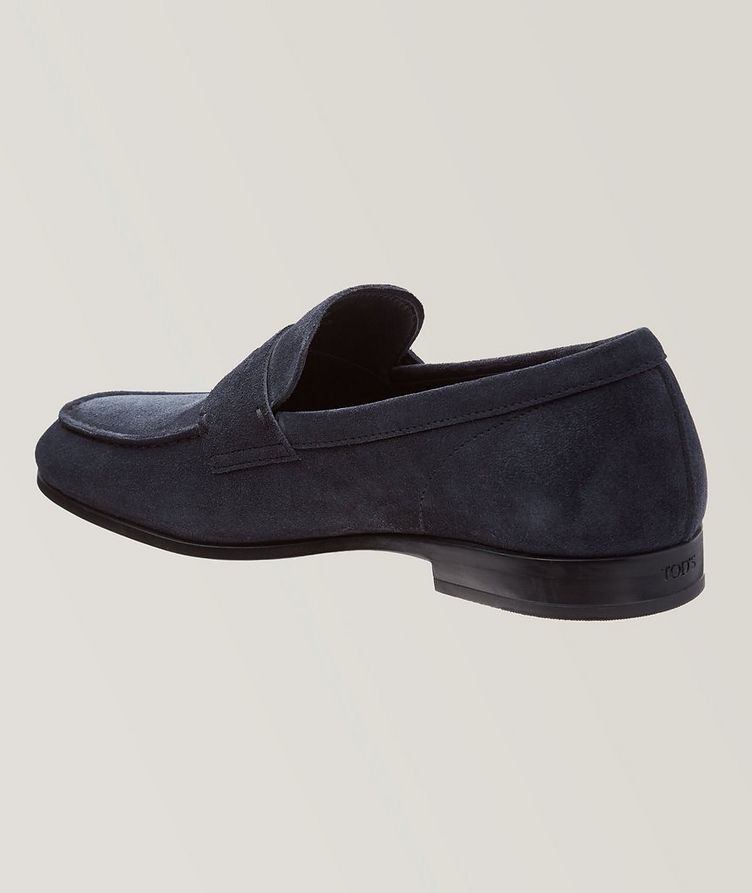 Suede Penny Loafers image 1