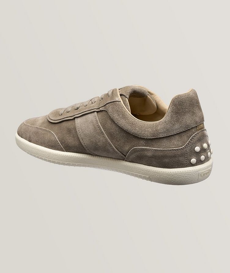 Suede Logo Panel Sneakers image 1