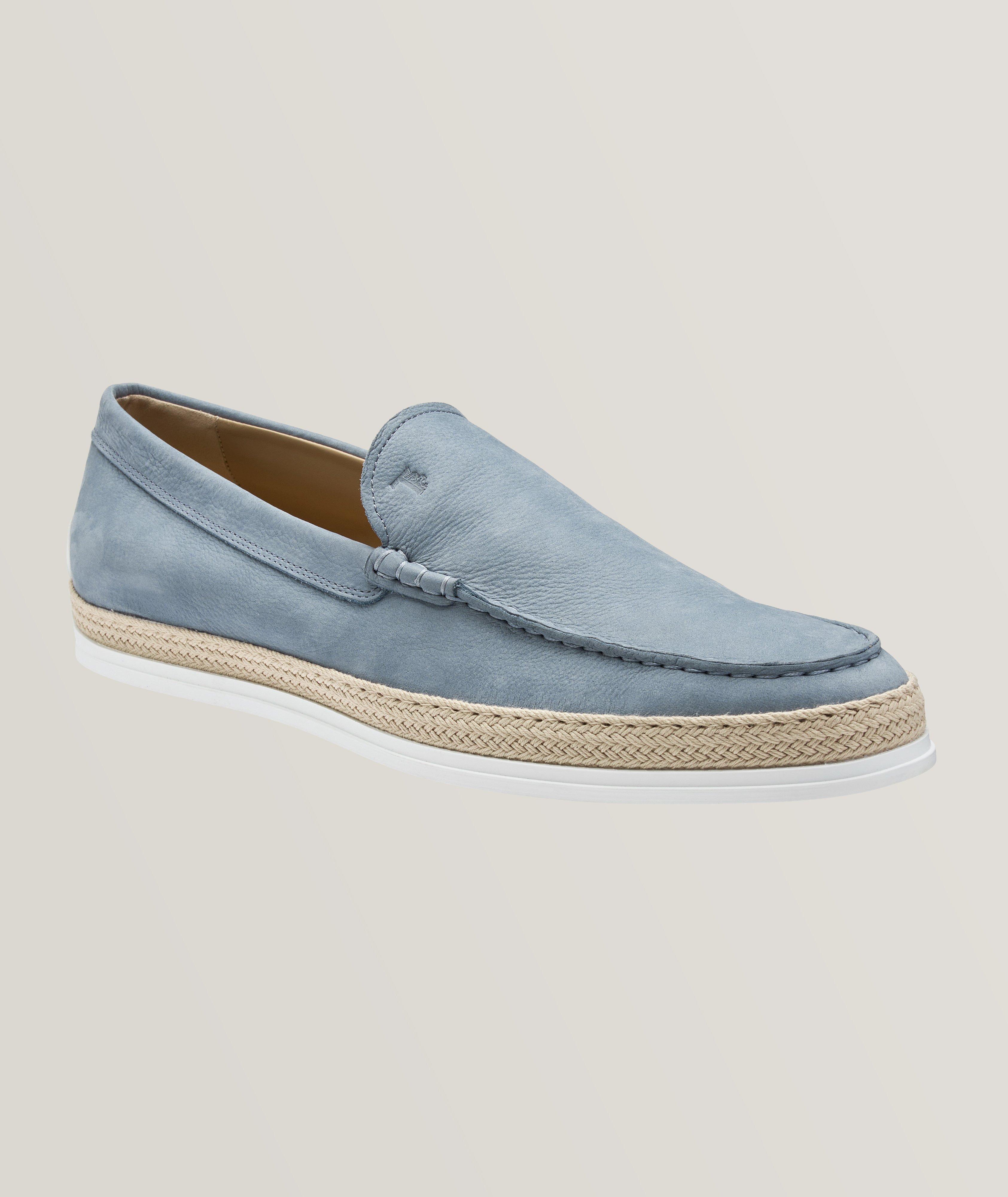 Tod's Suede Espadrille Slip-Ons