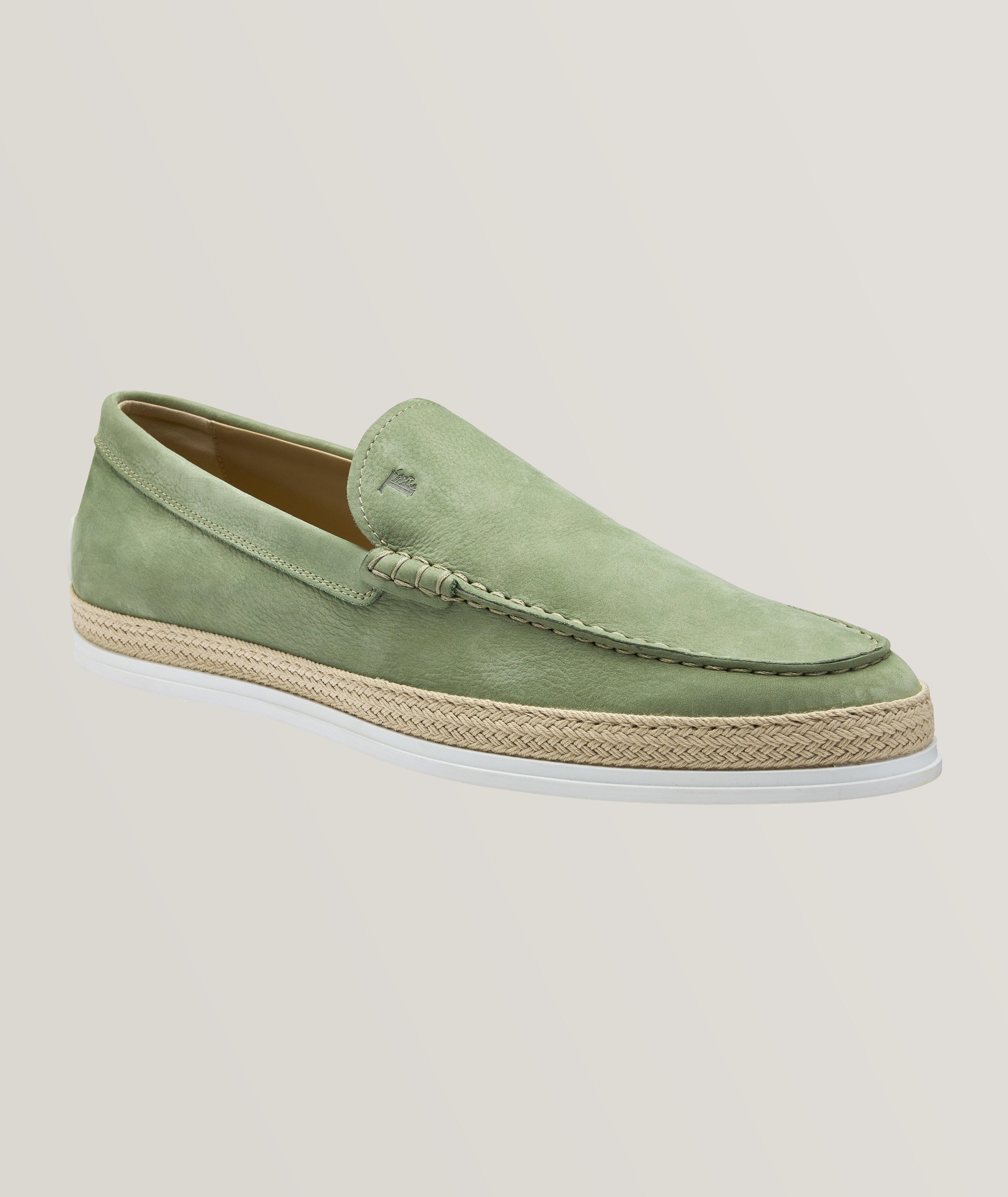 Suede Espadrille Slip-Ons image 0