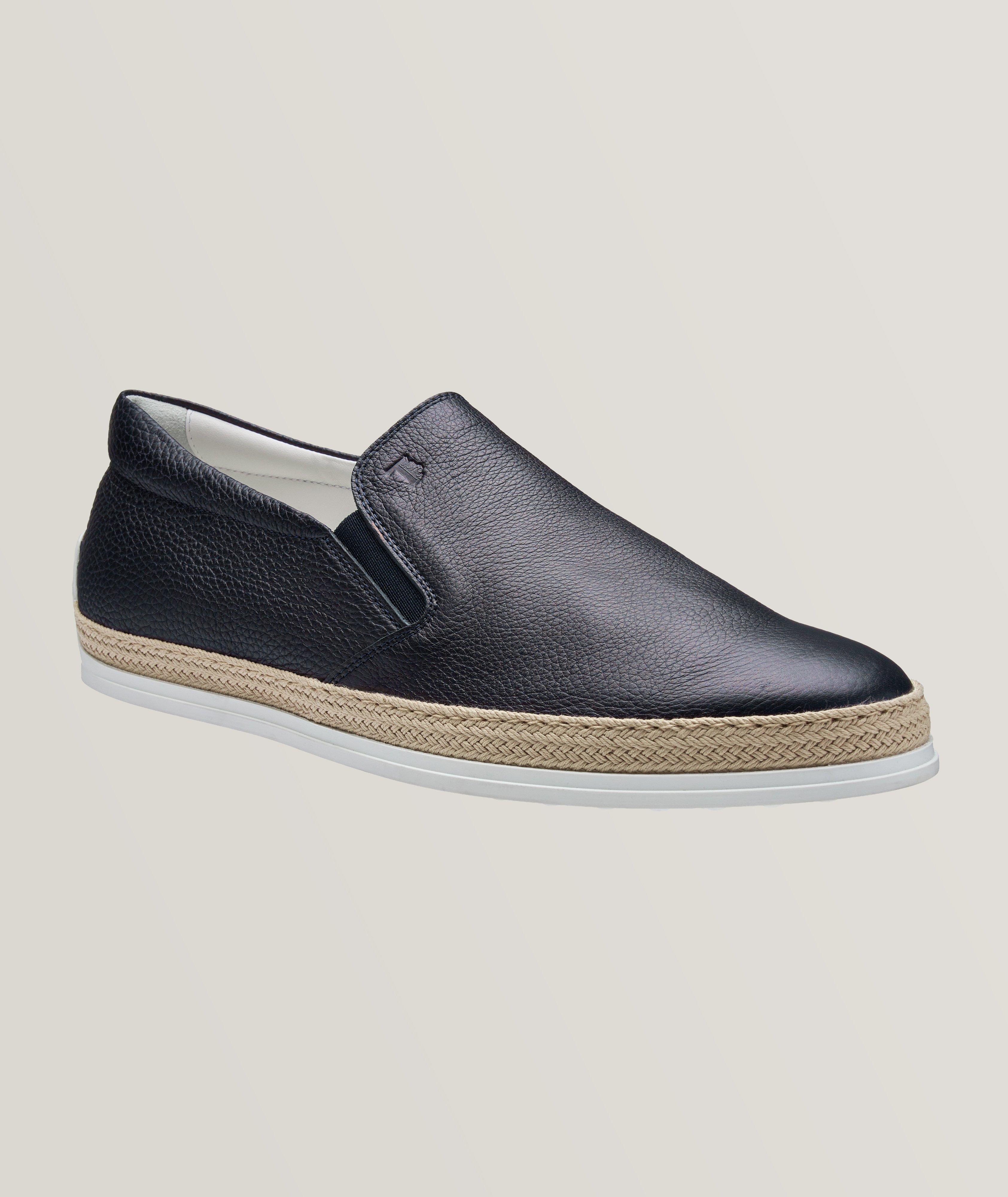 Slip-On Elk Leather Espadrilles  image 0