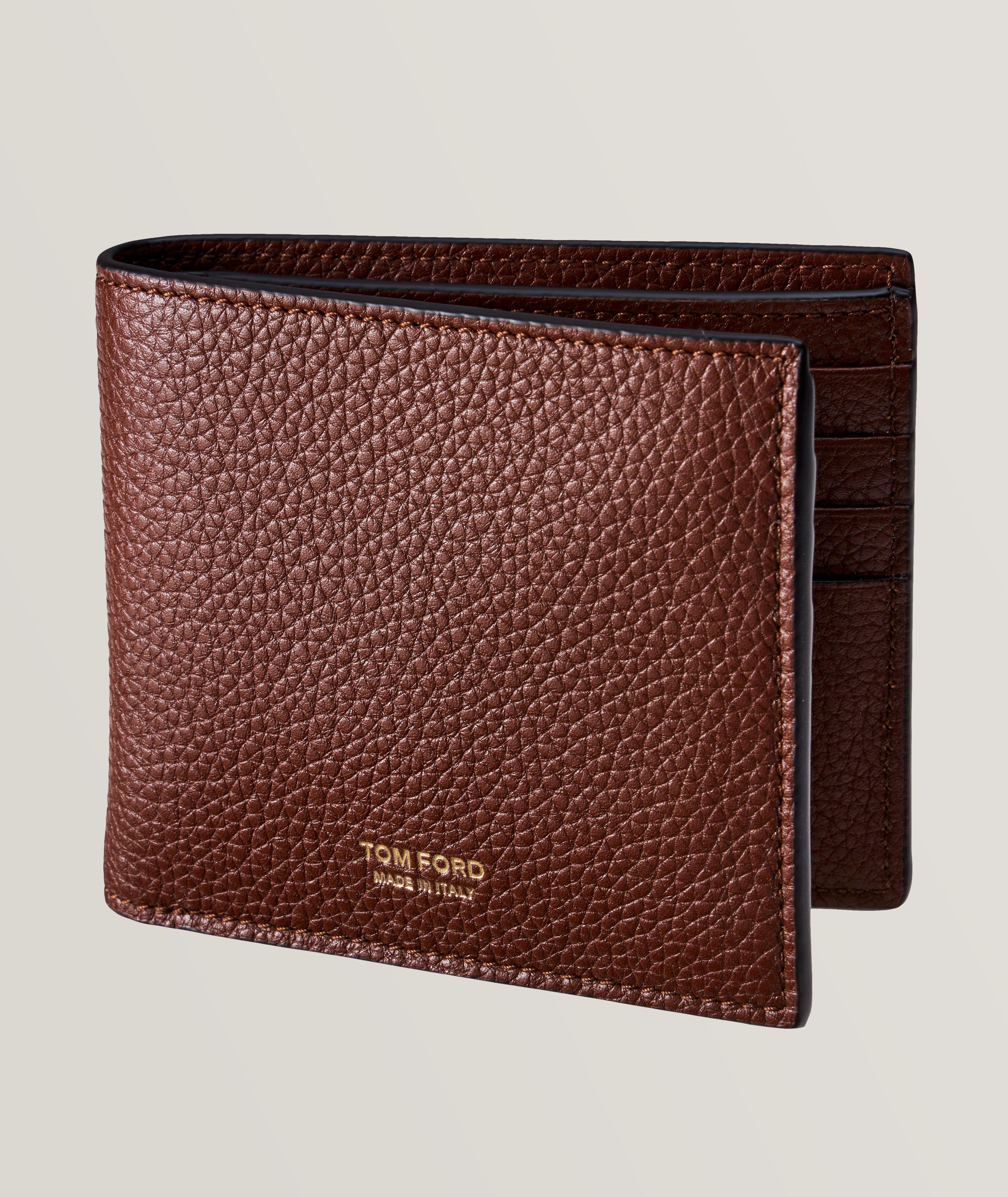 Grain Leather Bifold Wallet image 0