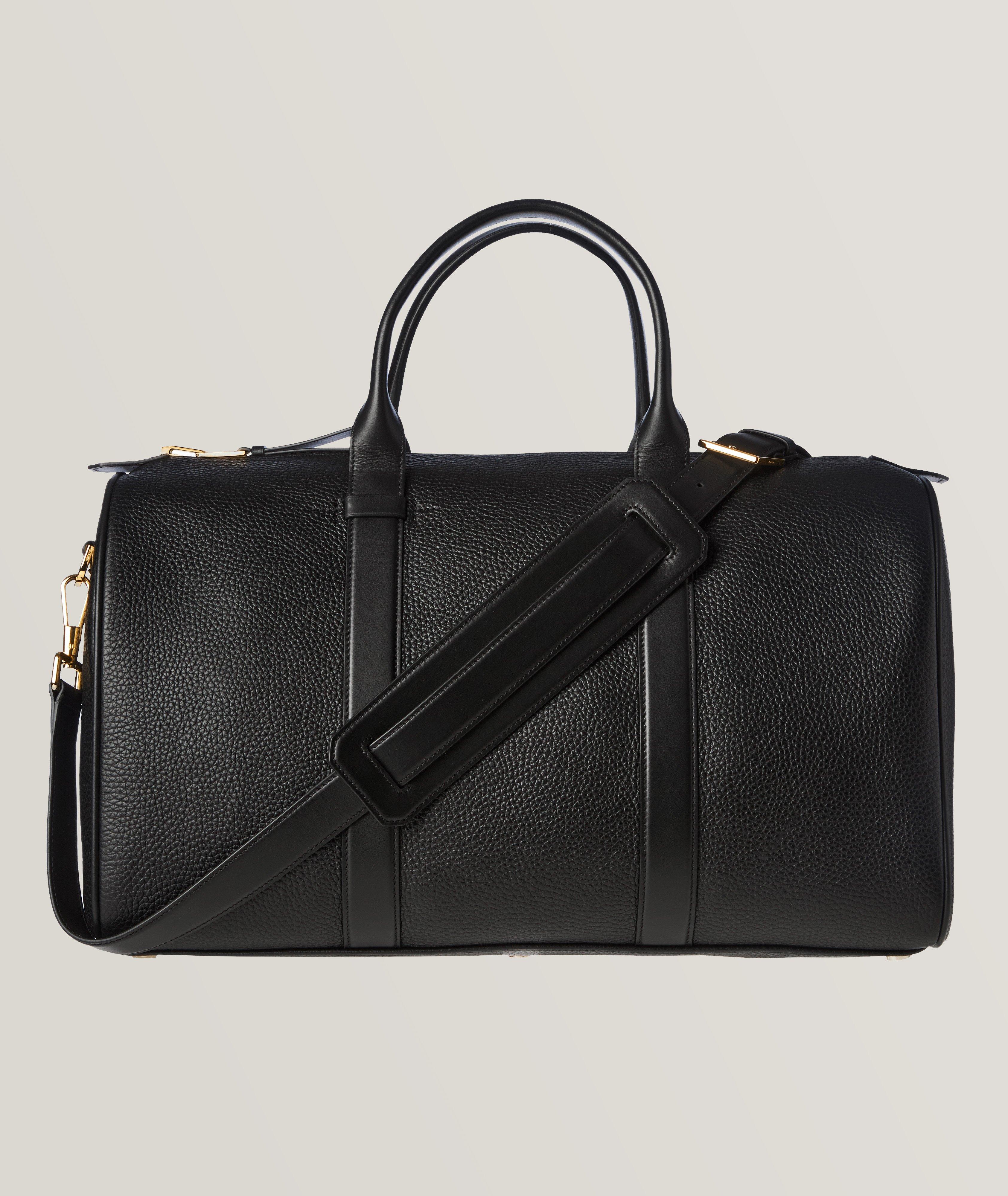 Grain Leather Holdall Duffle Bag  image 0