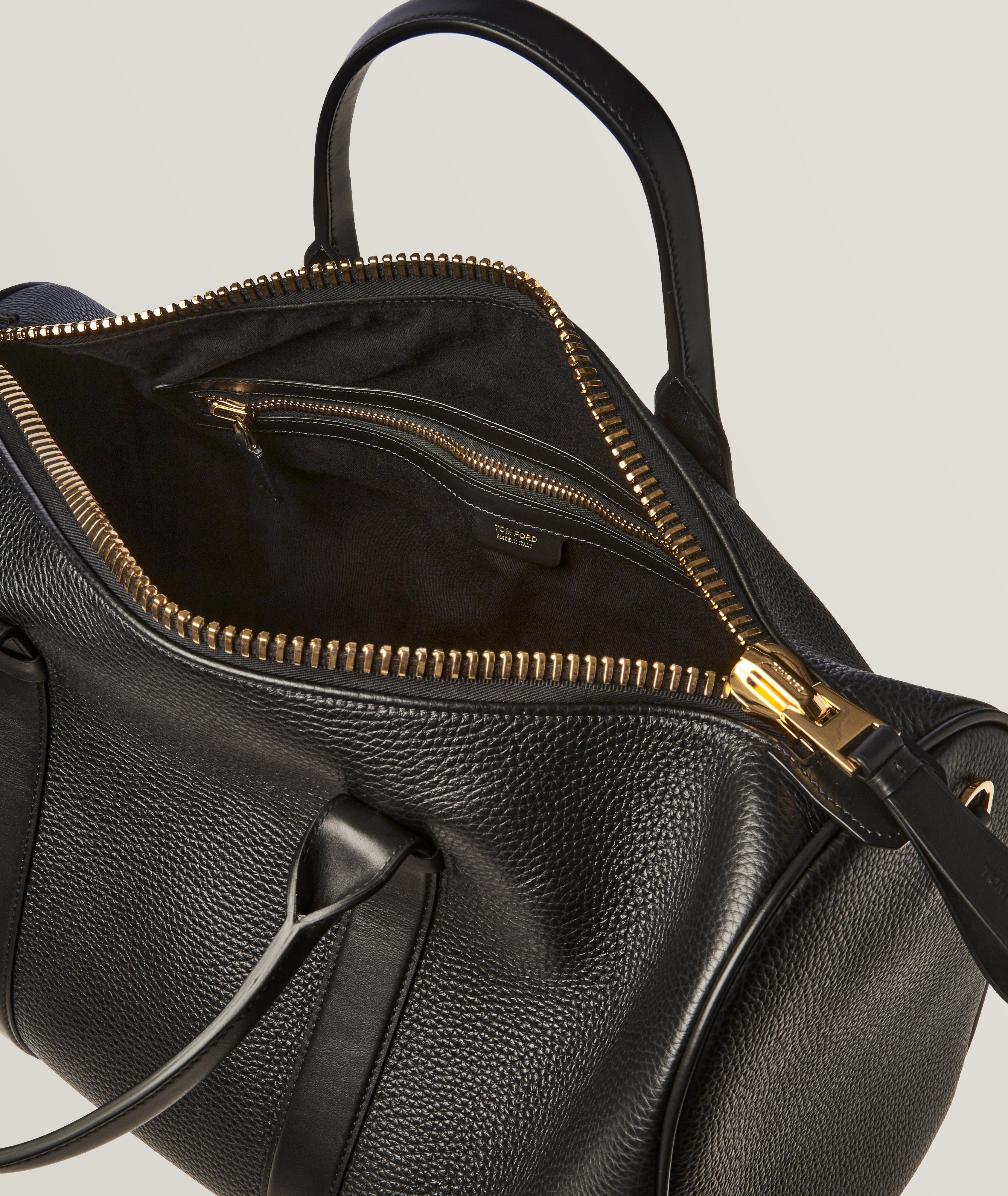 Grain Leather Holdall Duffle Bag  image 3