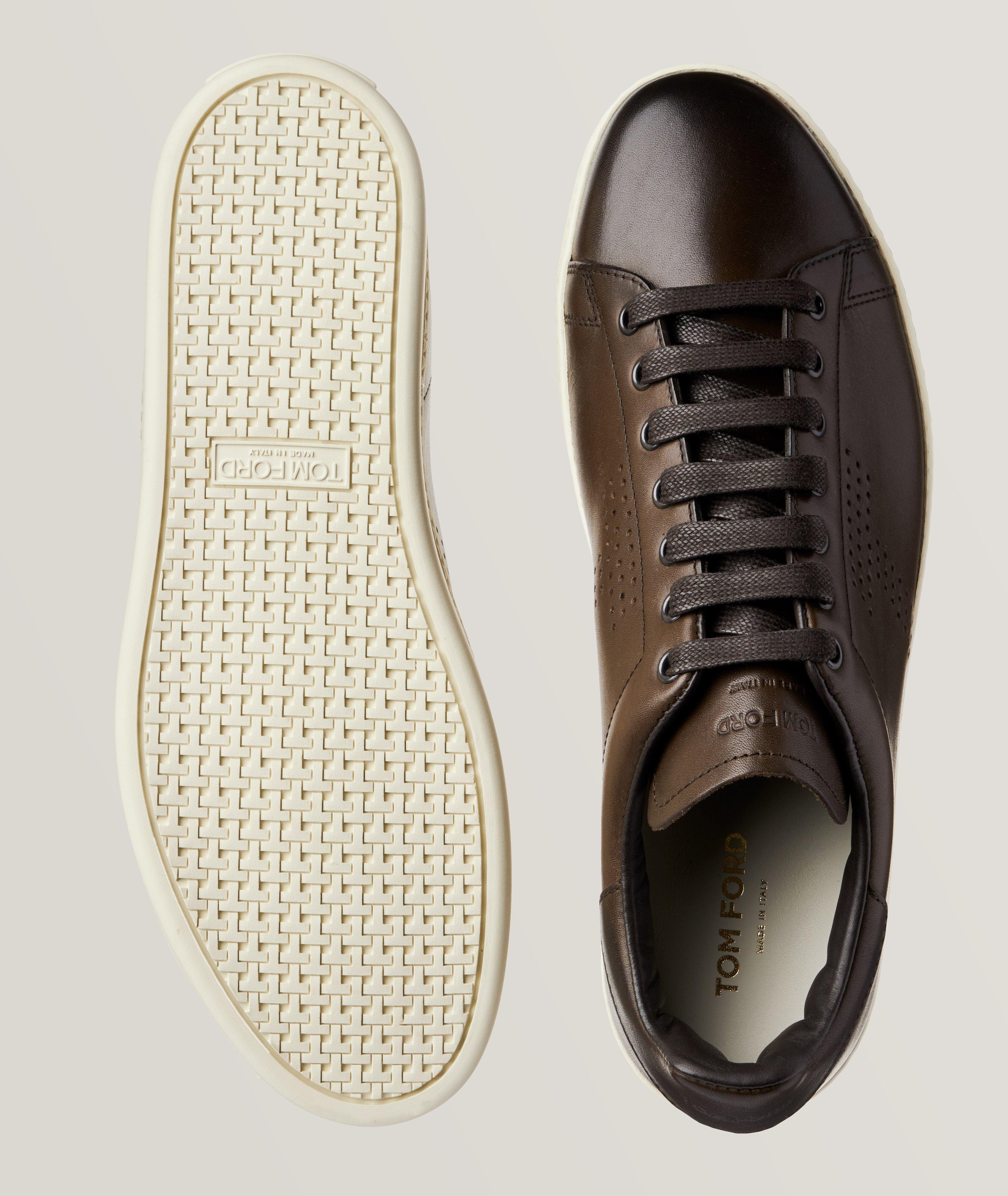 Tom Ford Warwick Leather Sneakers Sneakers Harry Rosen