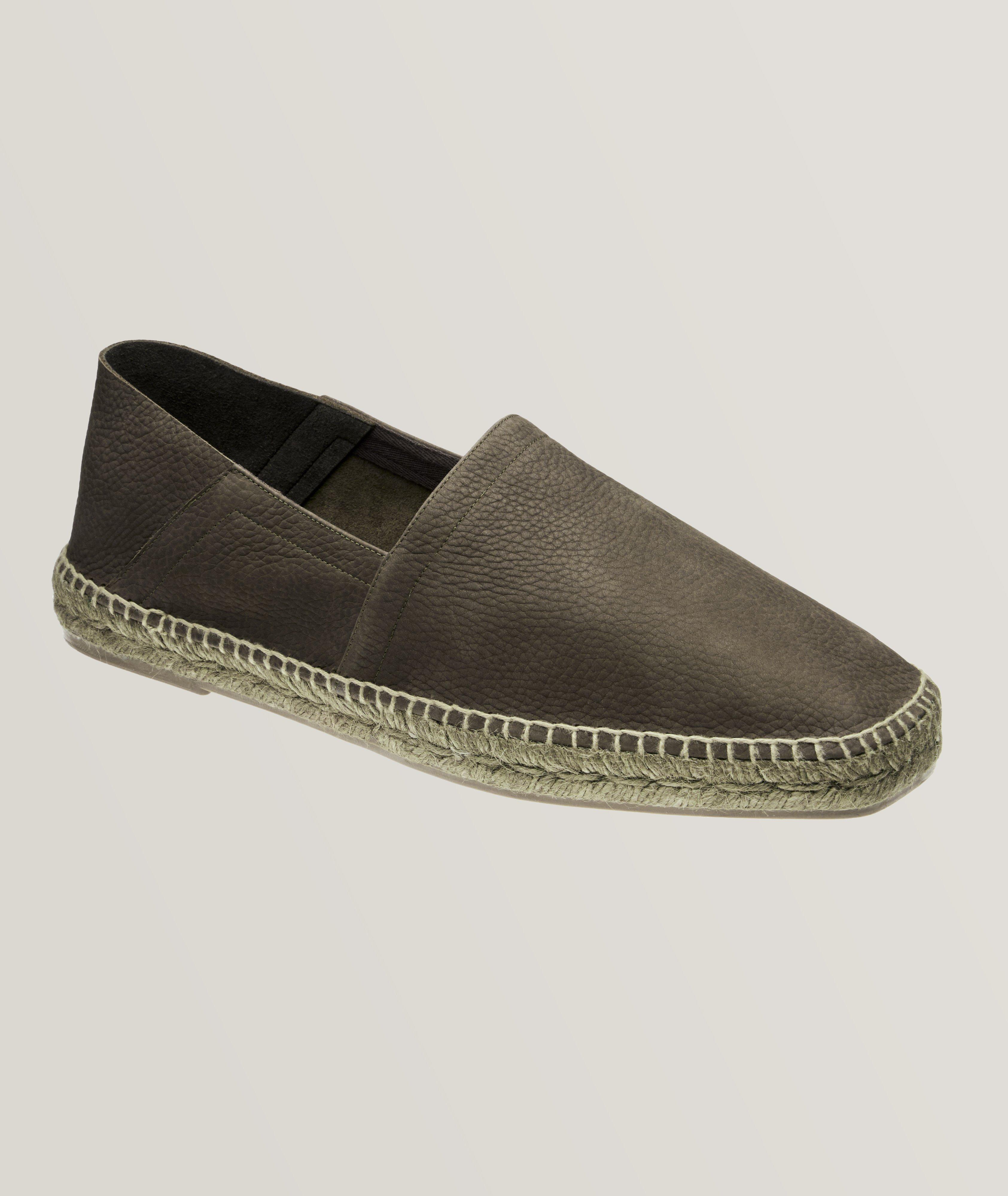 TOM FORD Grain Nubuck Barnes Espadrilles