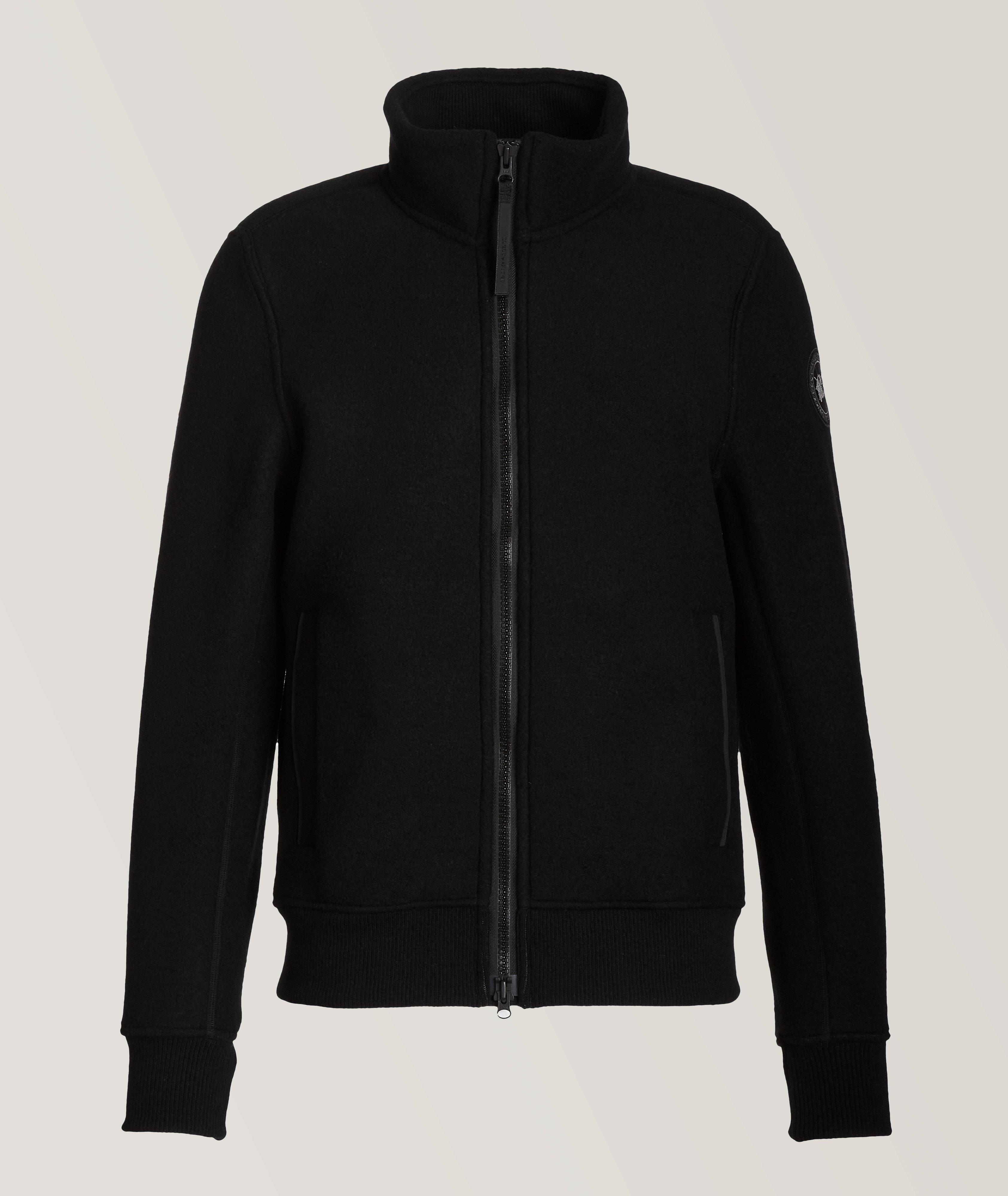 black fleece Le Classique snap cardigan