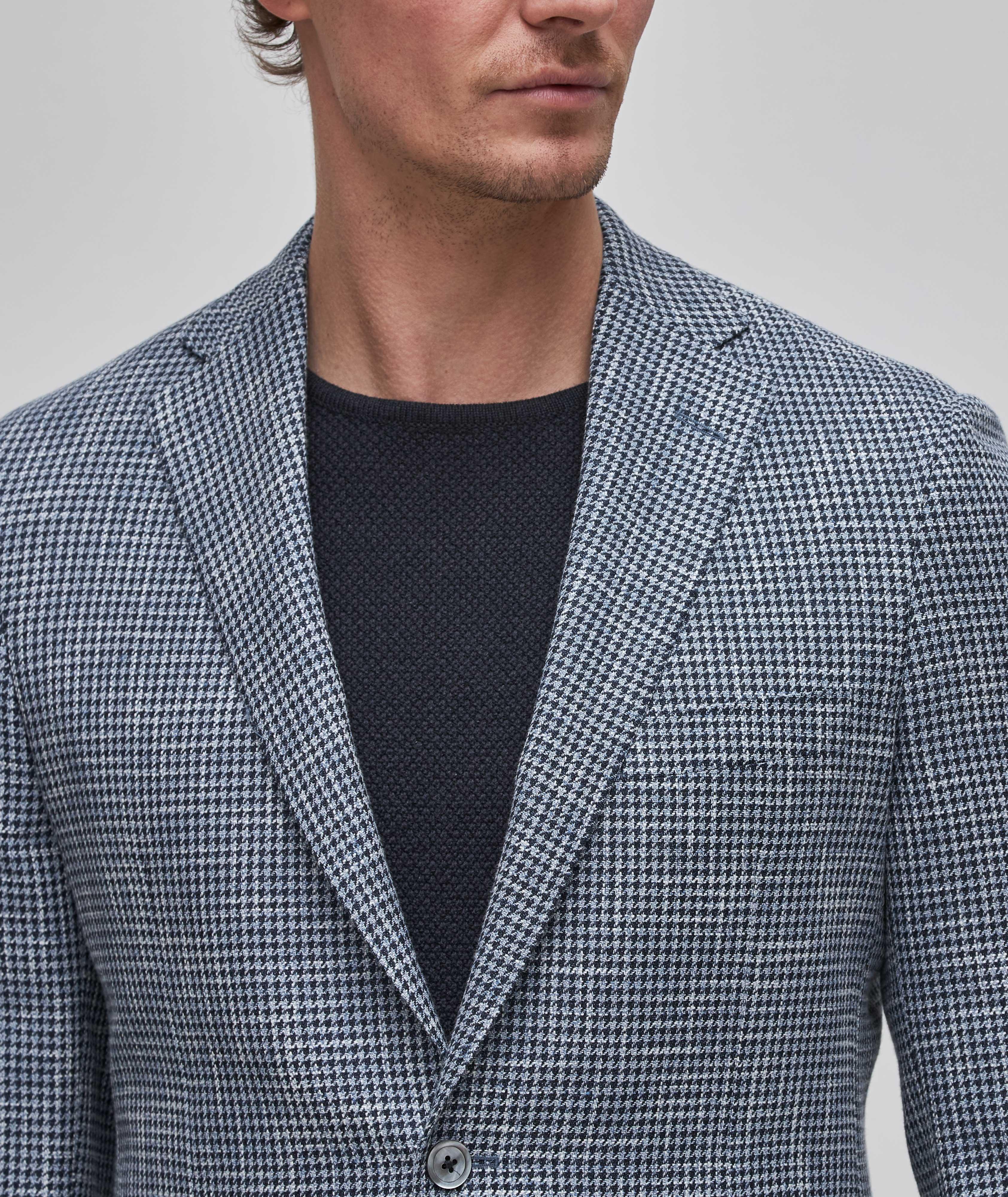 Slim-Fit Virgin Wool-Blend Sport Jacket