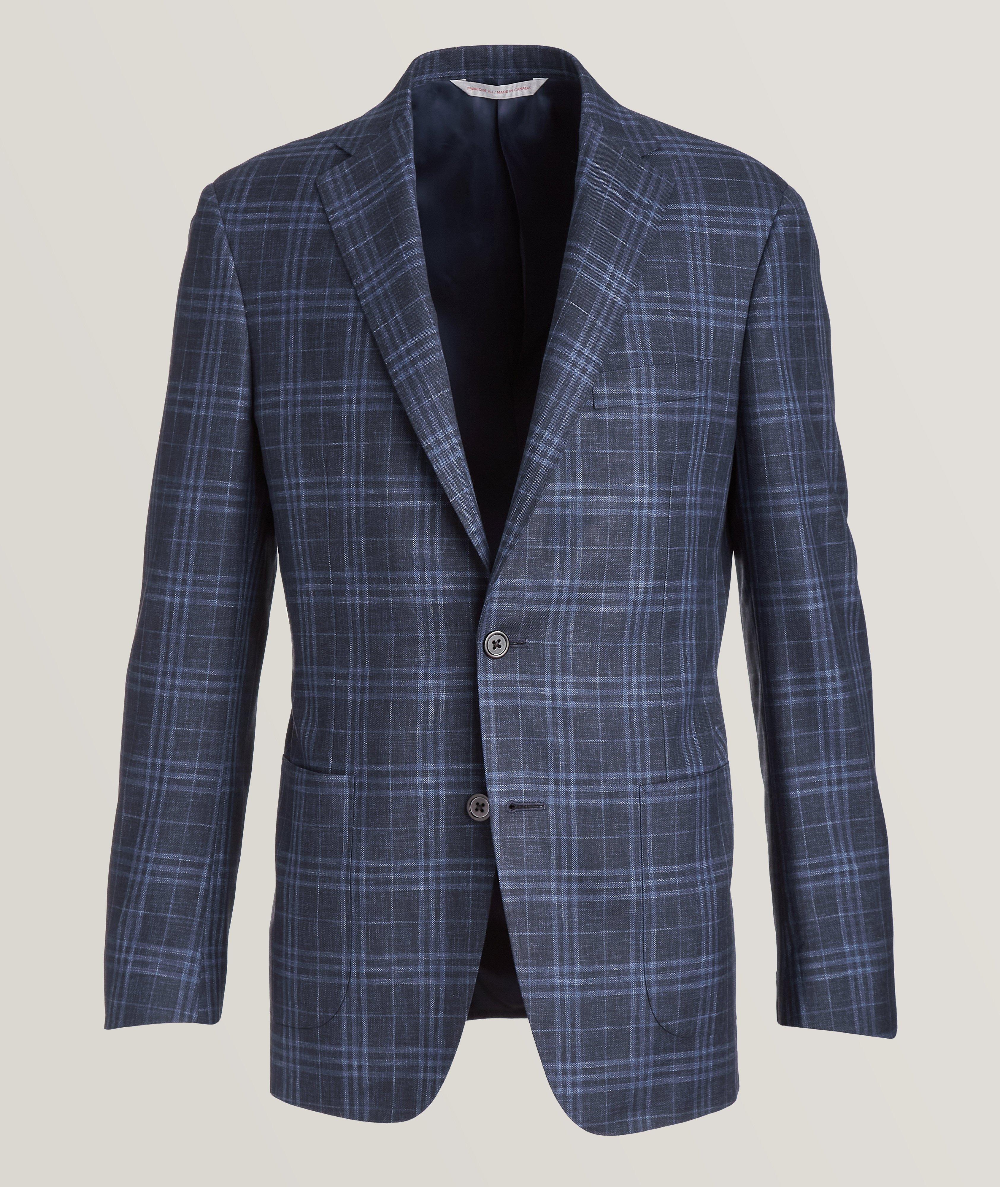 Cosmo Wool Tonal Plaid Sport Jacket image 0