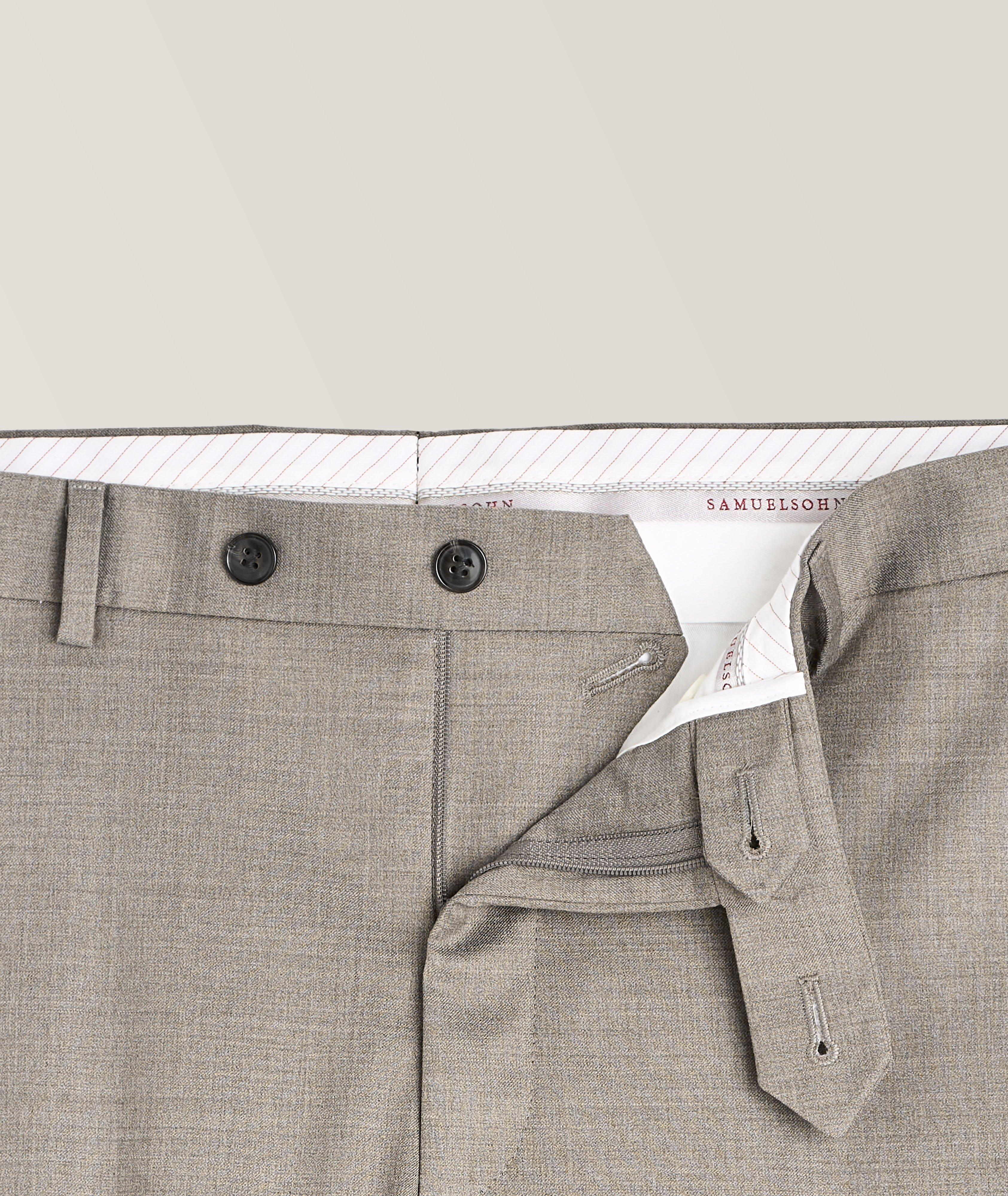 Contemporary Fit Wool Dress Pants image 7