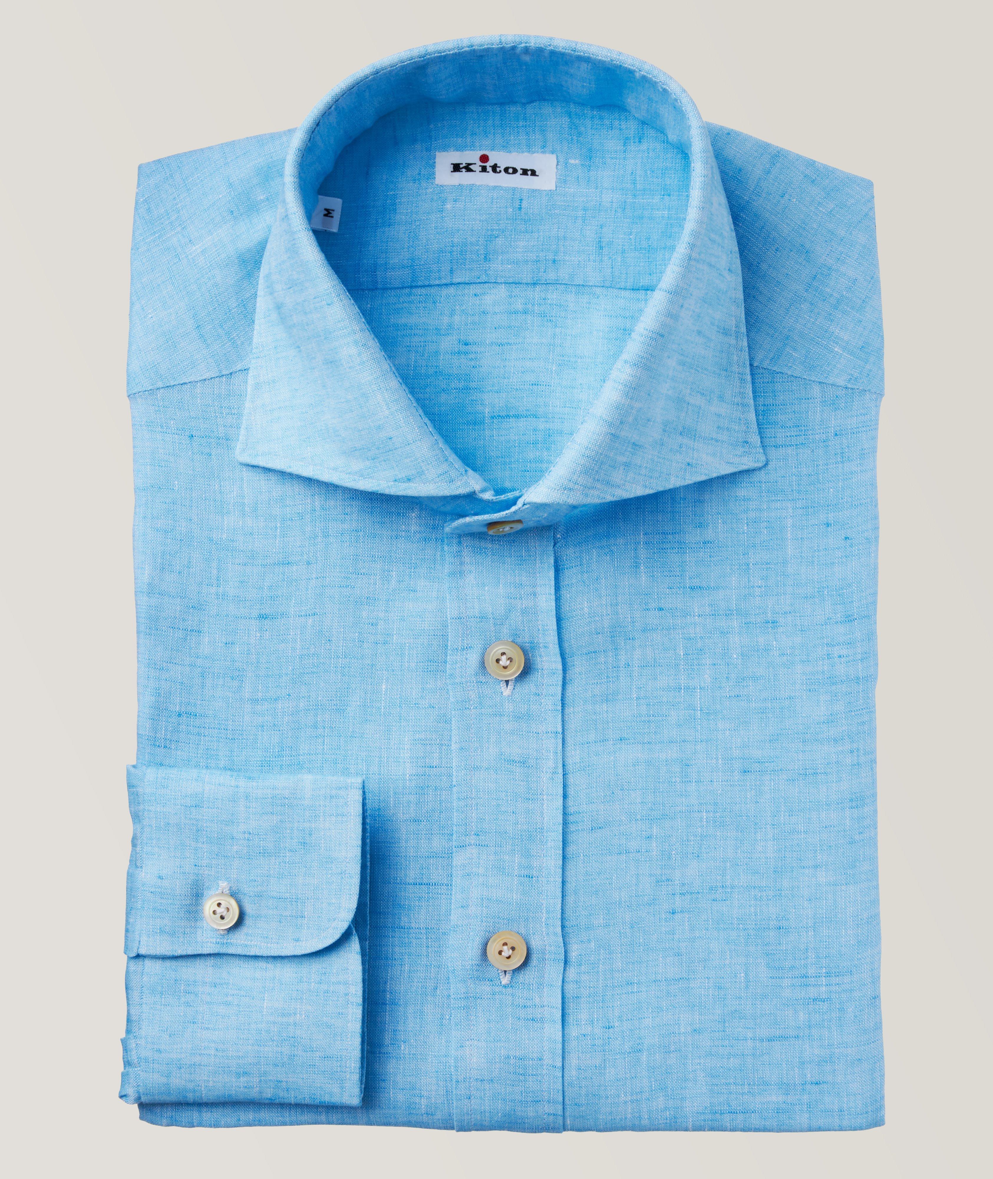 Brushed Textured Dress Shirt image 0