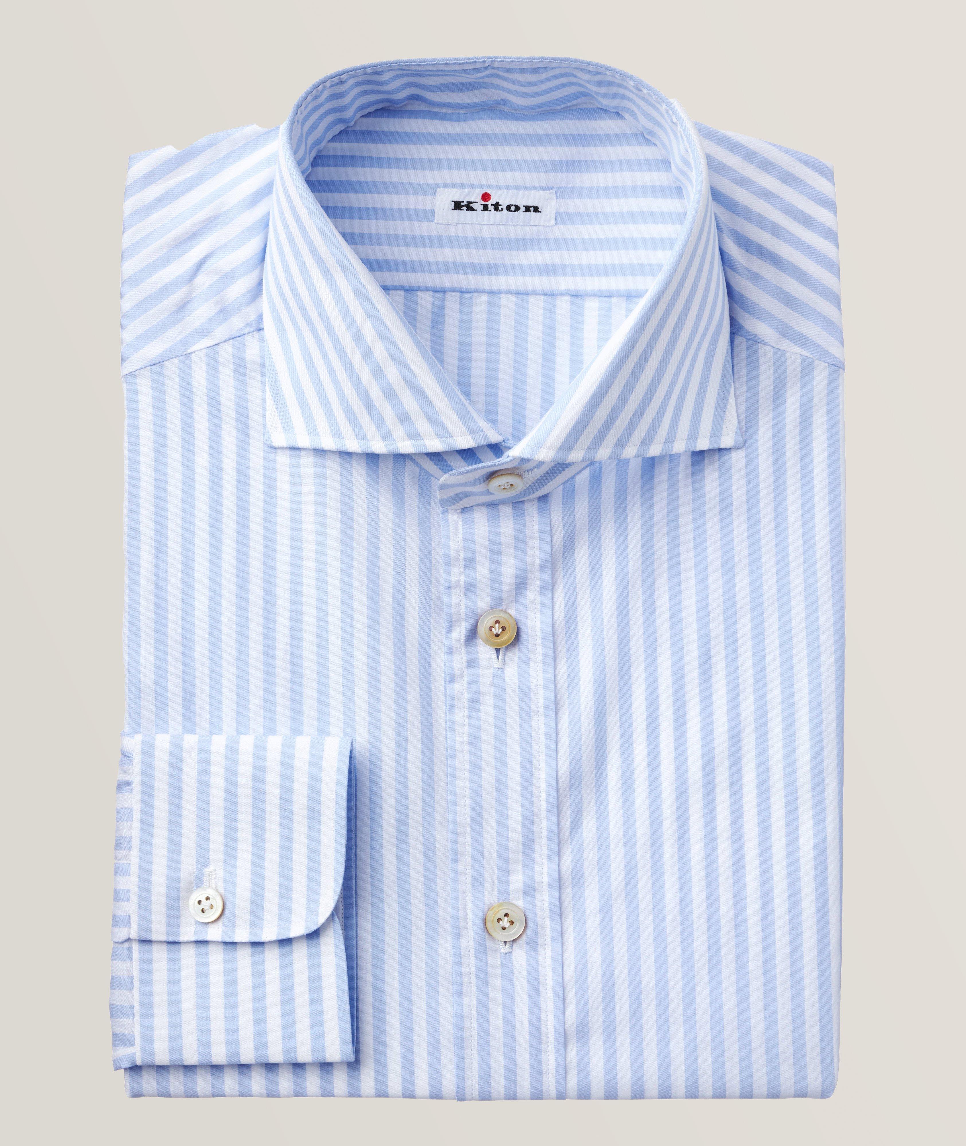 Slim-Fit Pinstripe Dress Shirt image 0