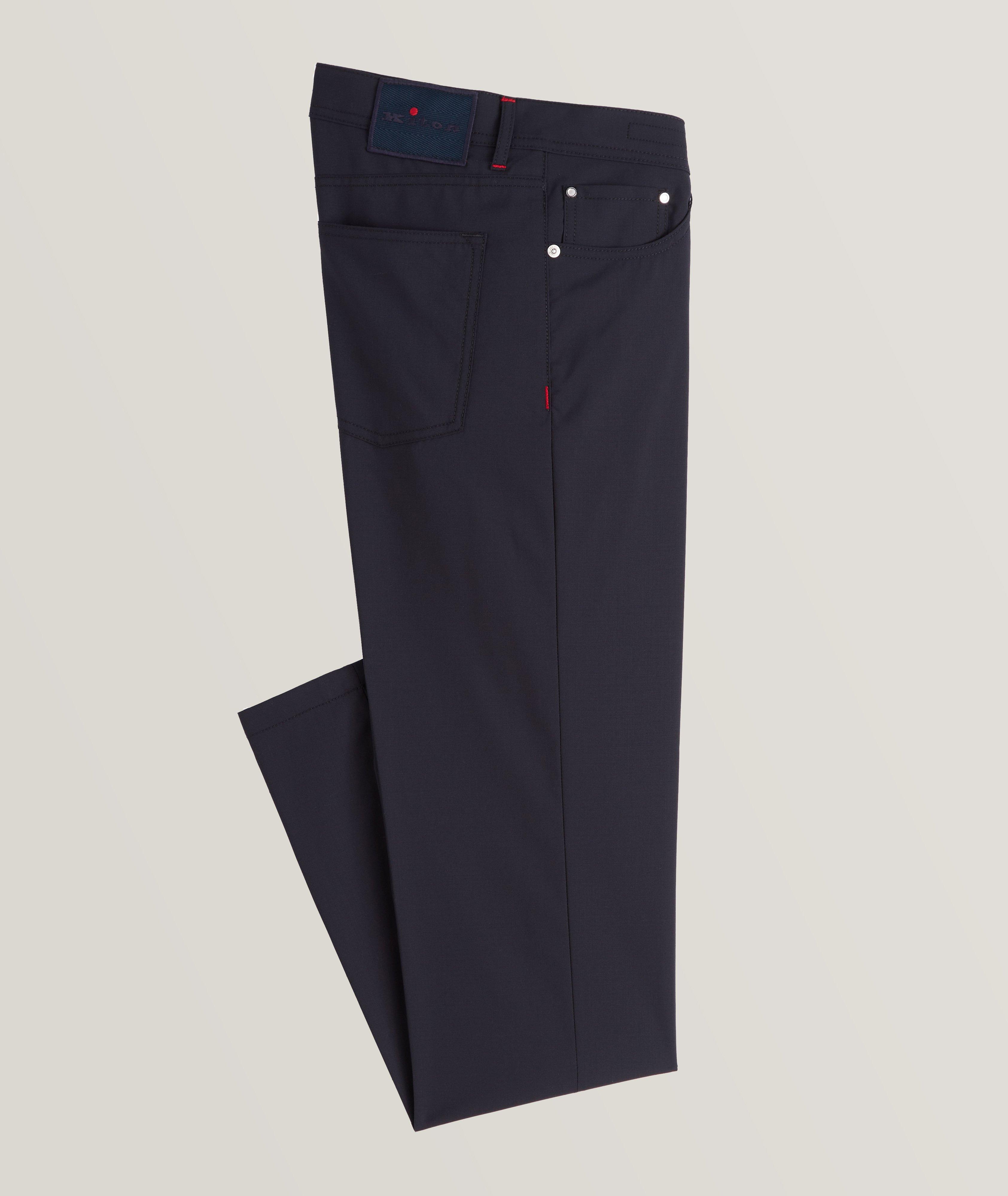 Five-Pocket Wool Pants image 0