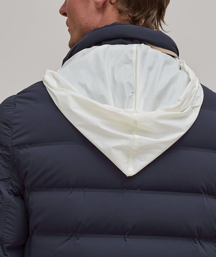 Waterproof Nylon Down Puffer Jacket image 3