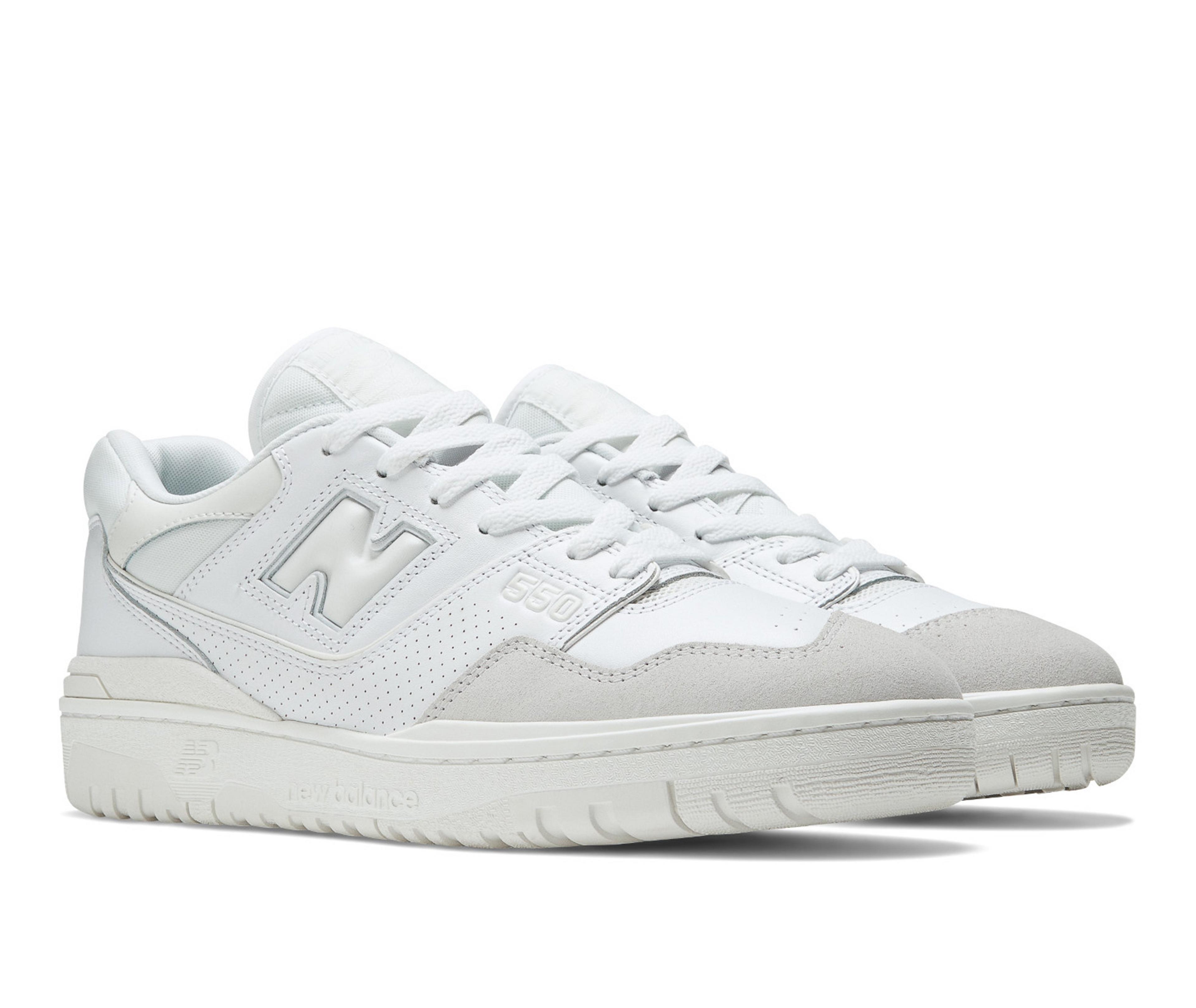 Iconic 550 Leather Suede Sneakers image 2