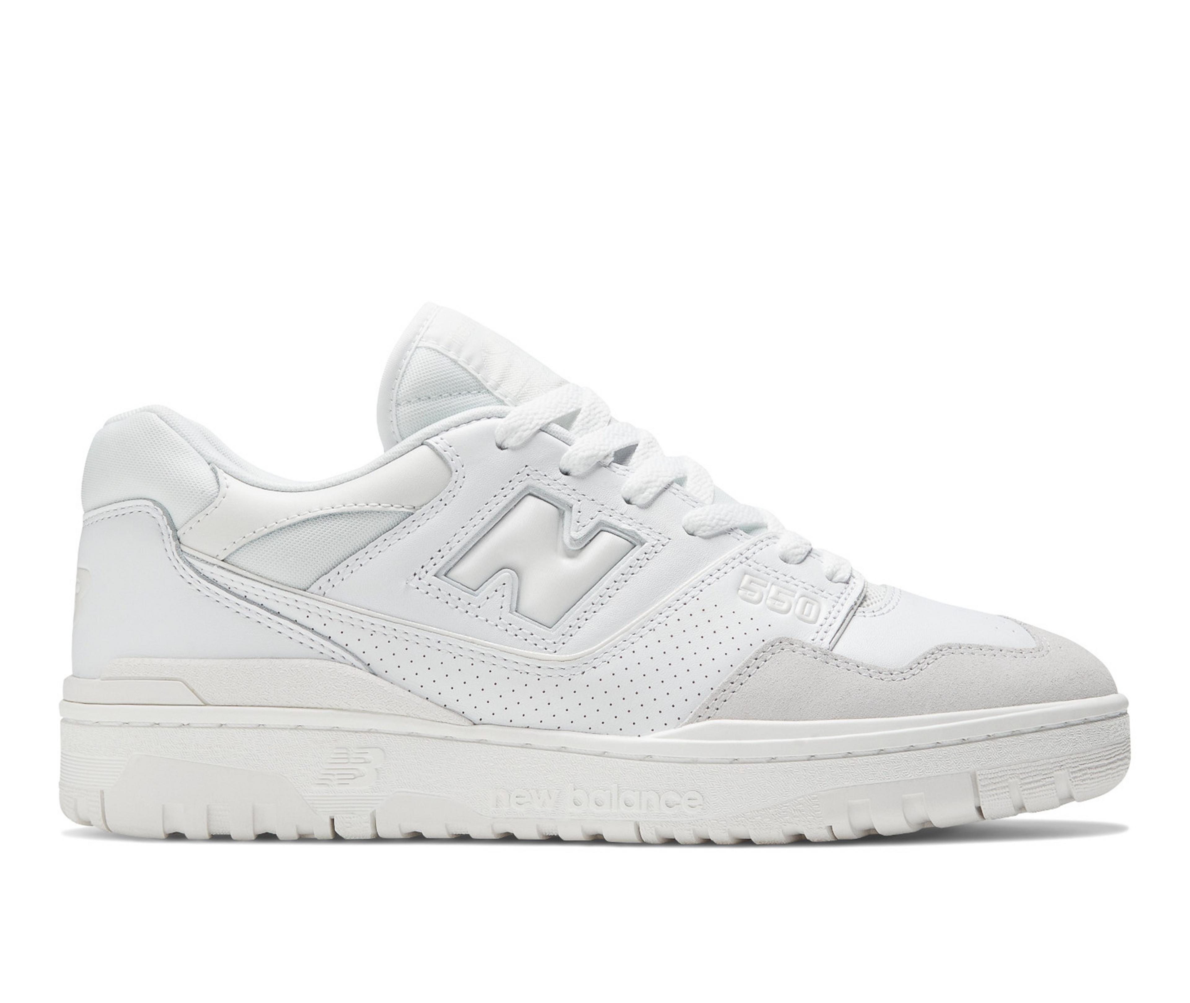 Iconic 550 Leather Suede Sneakers image 0