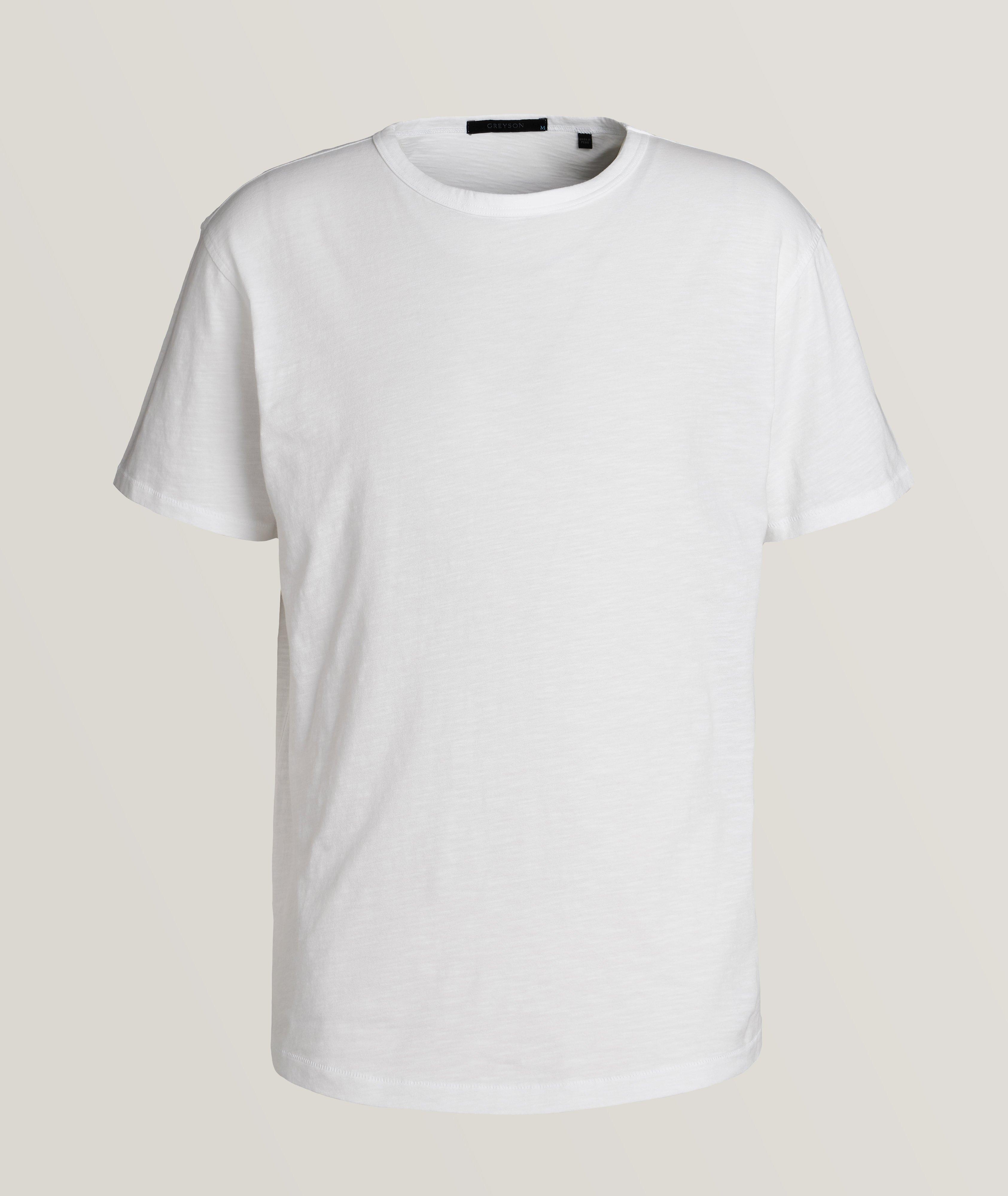 Athletic Cotton Crewneck T-Shirt image 0