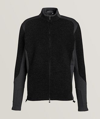 Greyson Sherpa Full Zip Hybrid Sweater