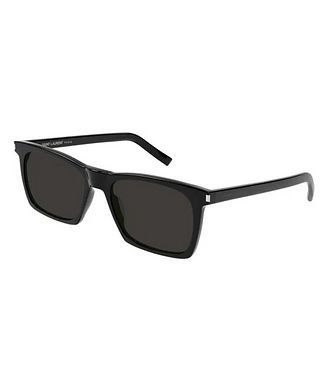 Saint Laurent Shiny Rectangular Sunglasses