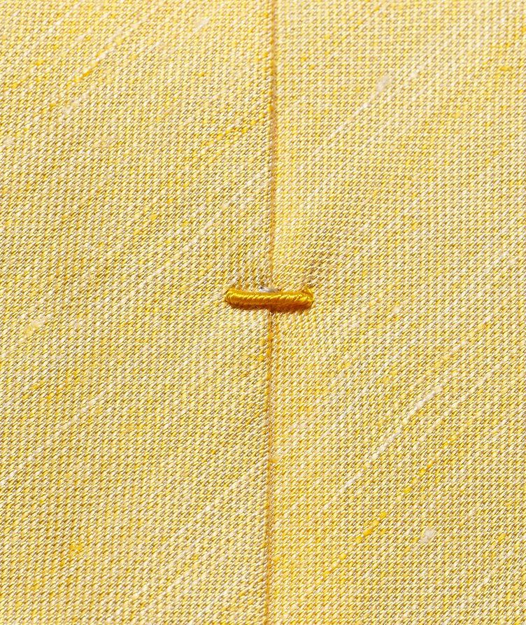 Solid Linen-Silk Tie image 2