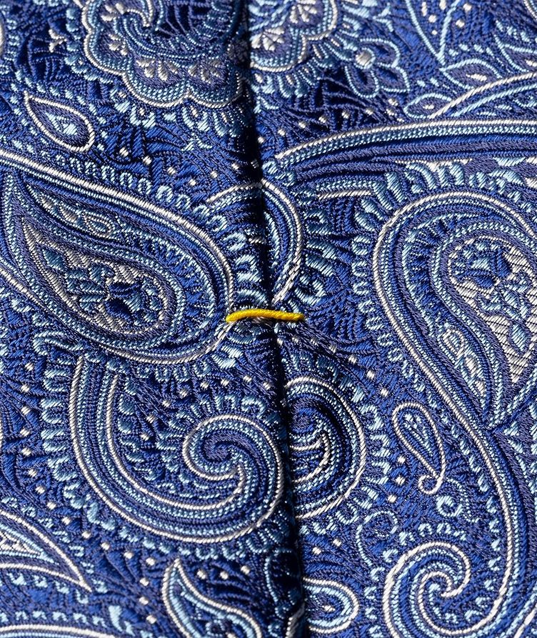 Jacquard Paisley Silk Tie image 1