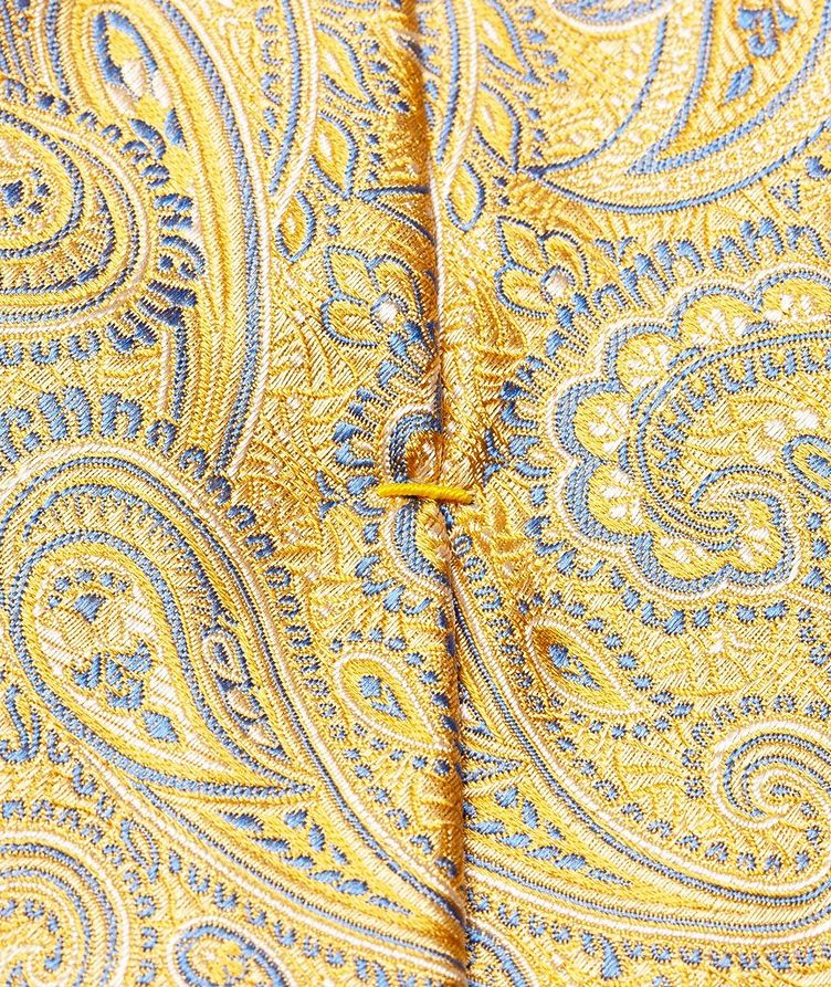 Jacquard Paisley Silk Tie image 1