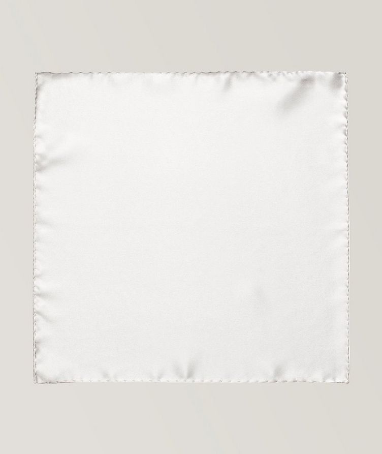 Solid Silk Pocket Square image 1