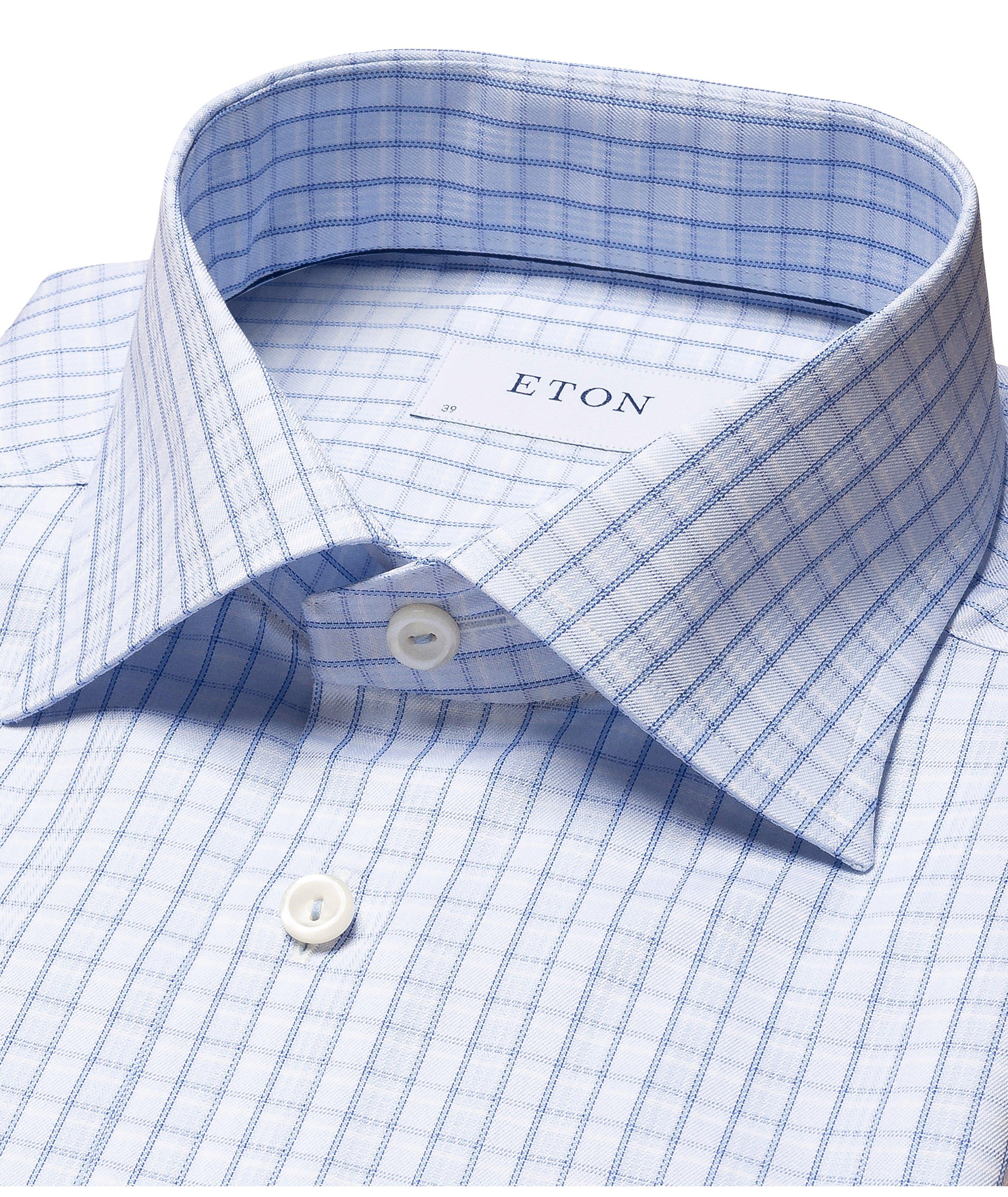 Chemise habillée en twill de coupe contemporaine image 1