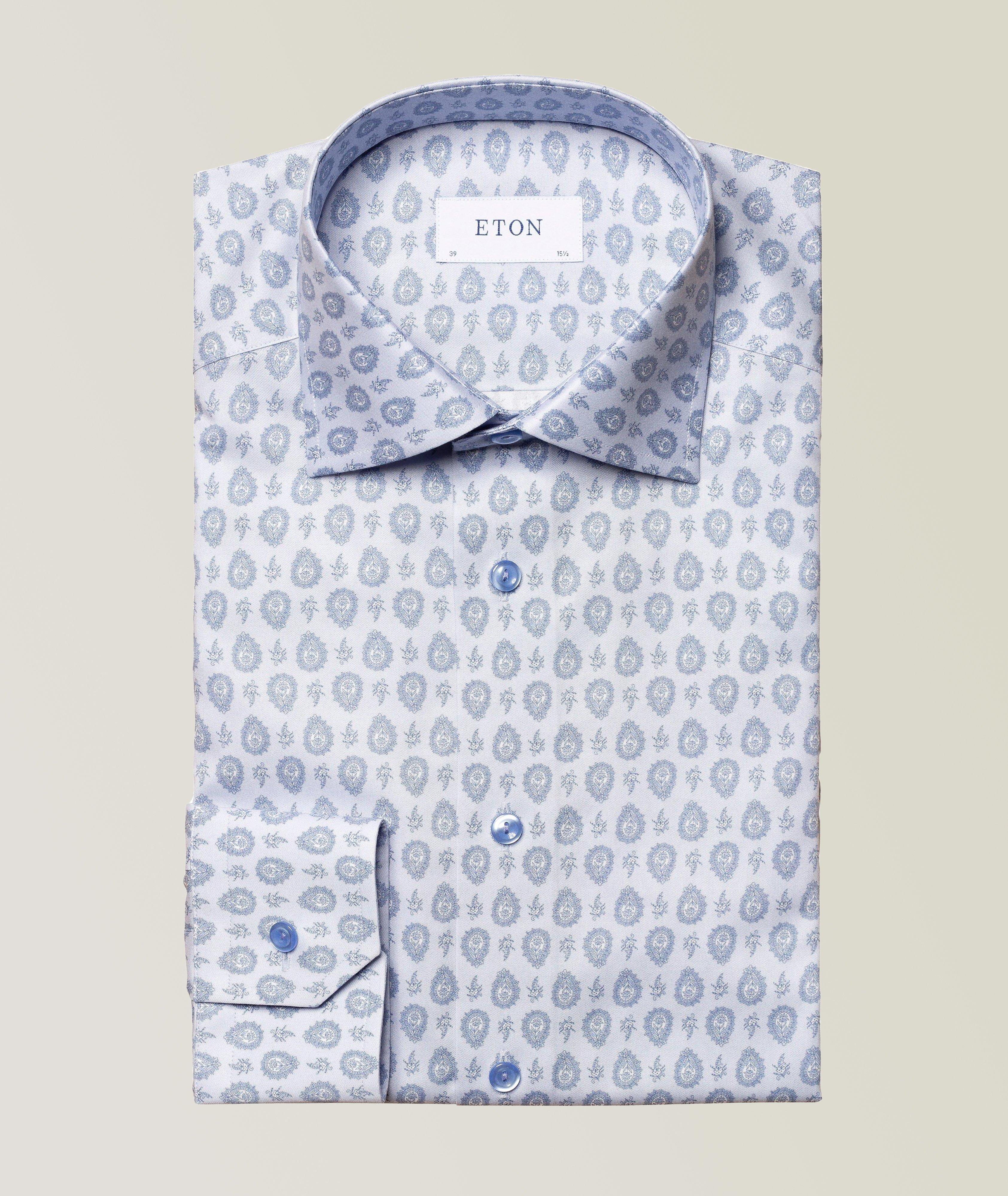 Contemporary Fit Paisley Dress Shirt image 0