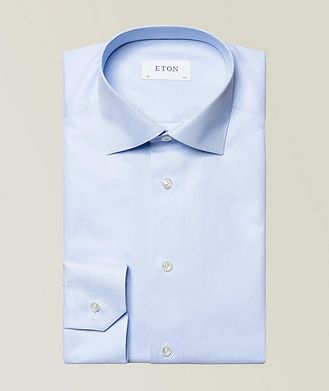 Eton Contemporary-Fit Cotton Twill Shirt