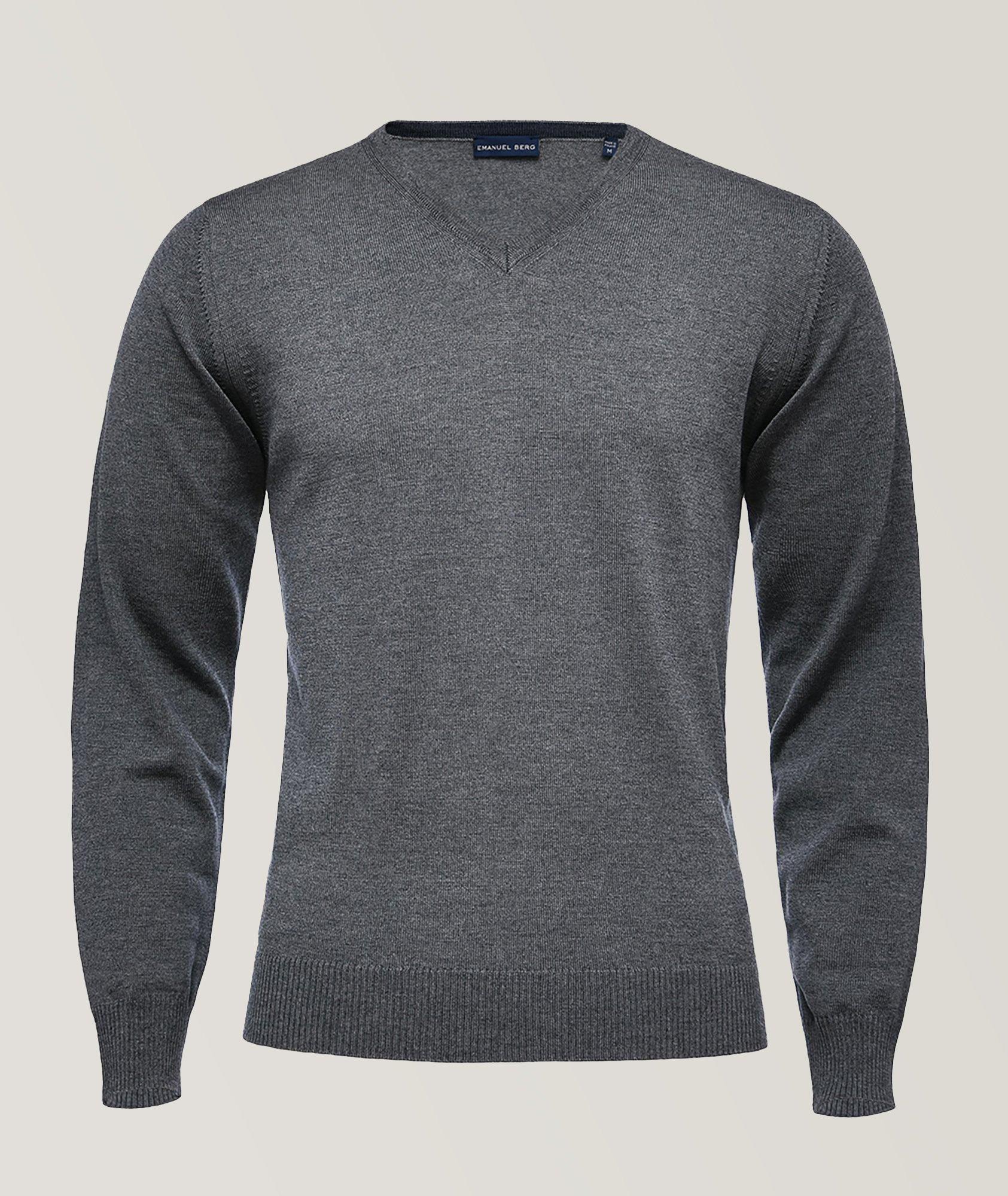 Light Gauge V-Neck Sweater image 0