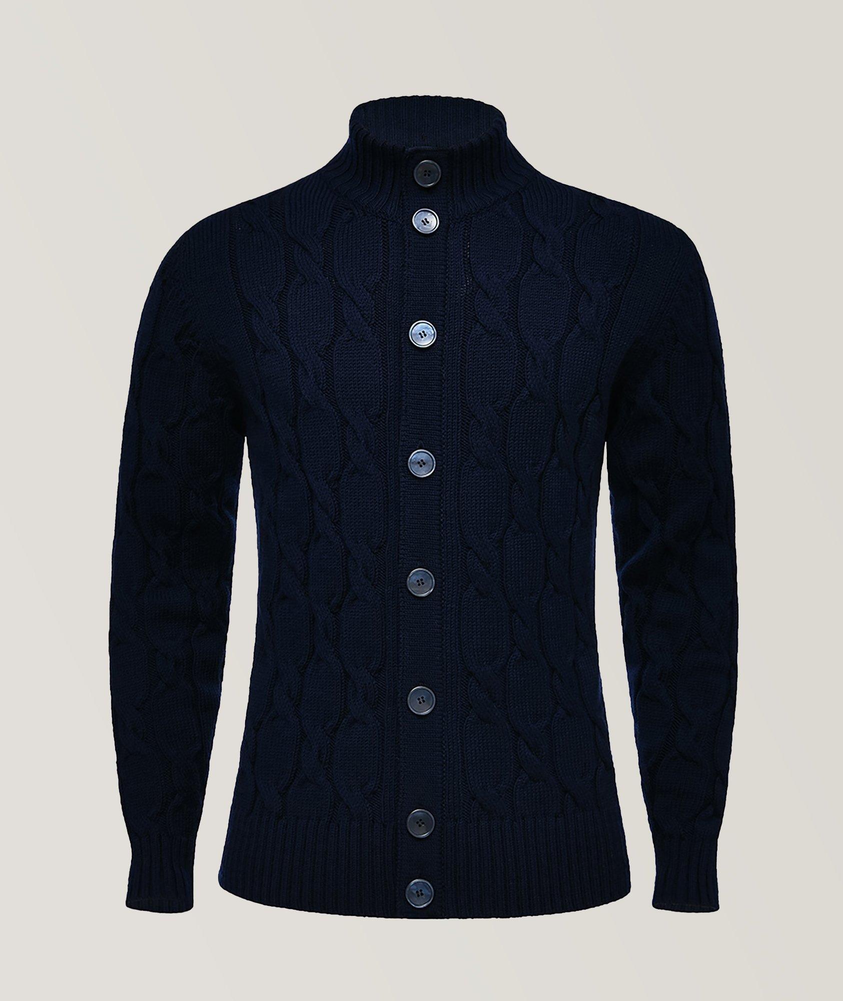 Premium Cable Cardigan With Buttons image 0