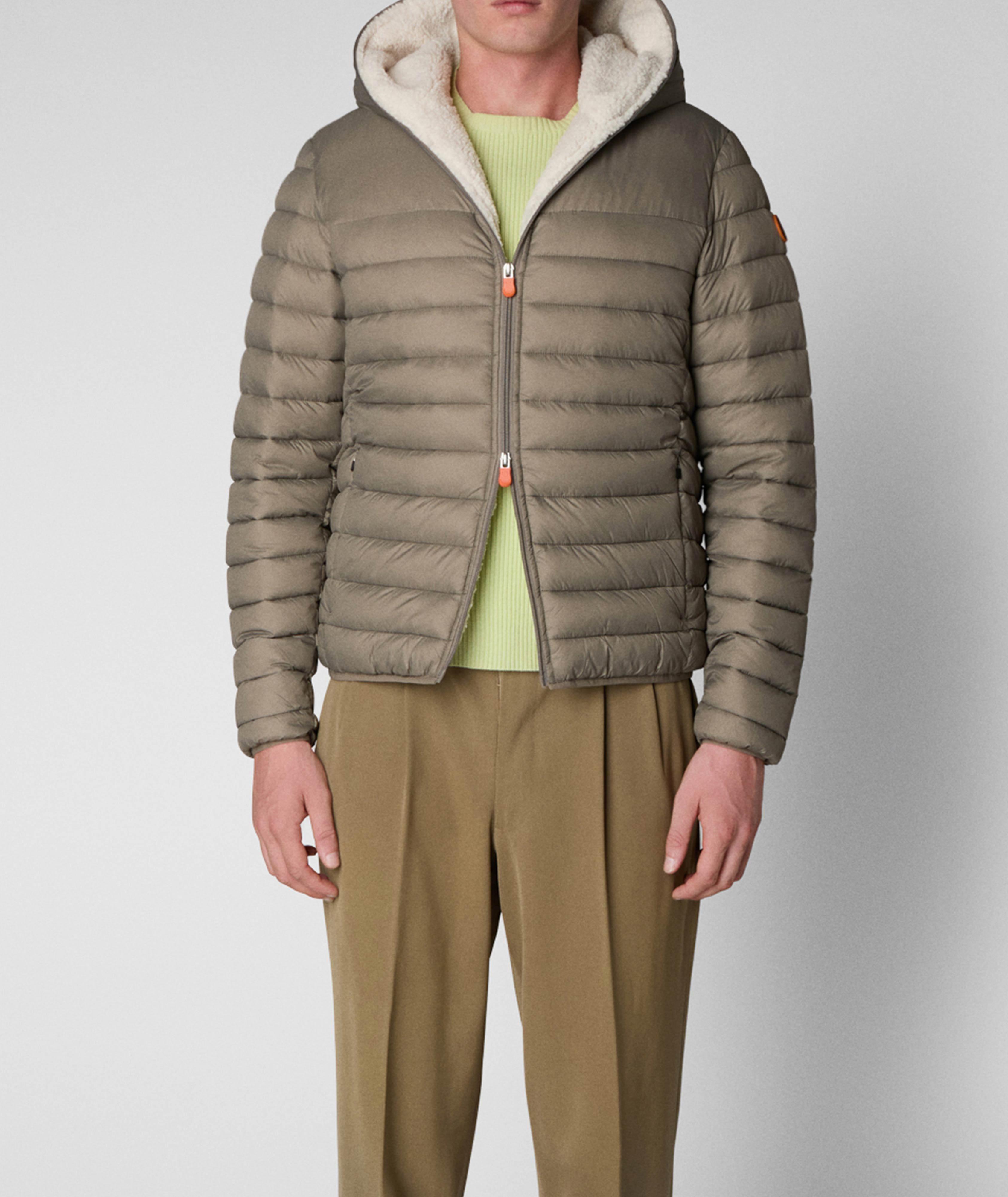 Blouson Nathan à doublure en fausse fourrure et à capuchon image 1