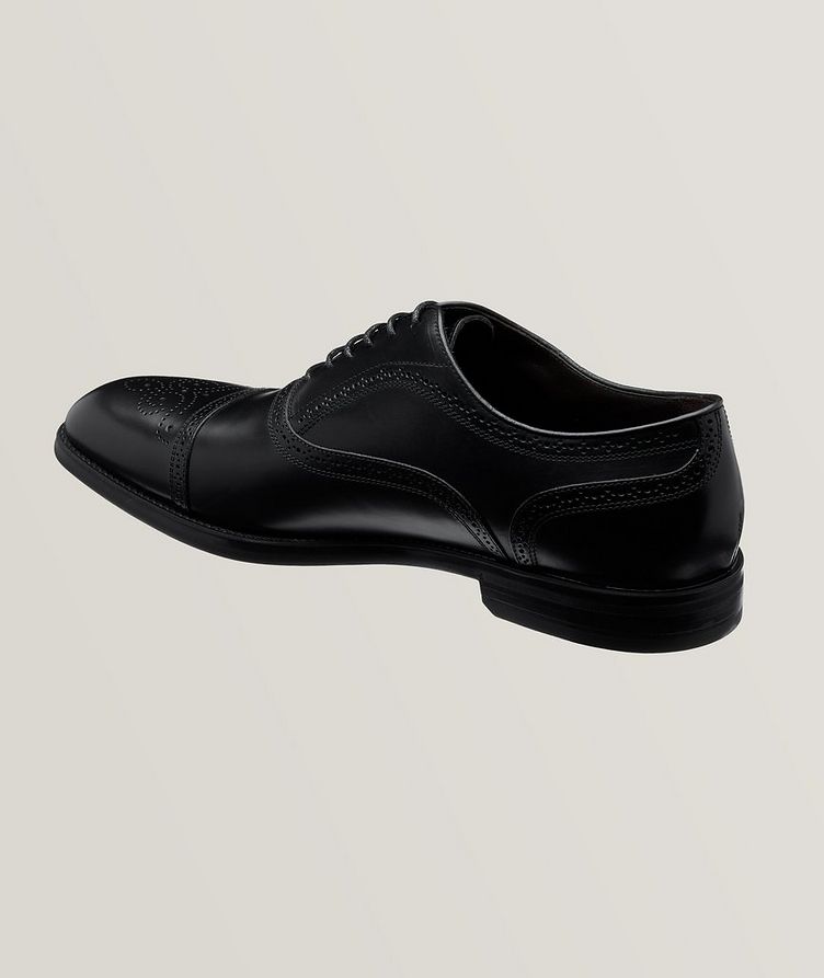 Polished Leather Captoe Phelps Lace Up Brogues image 1