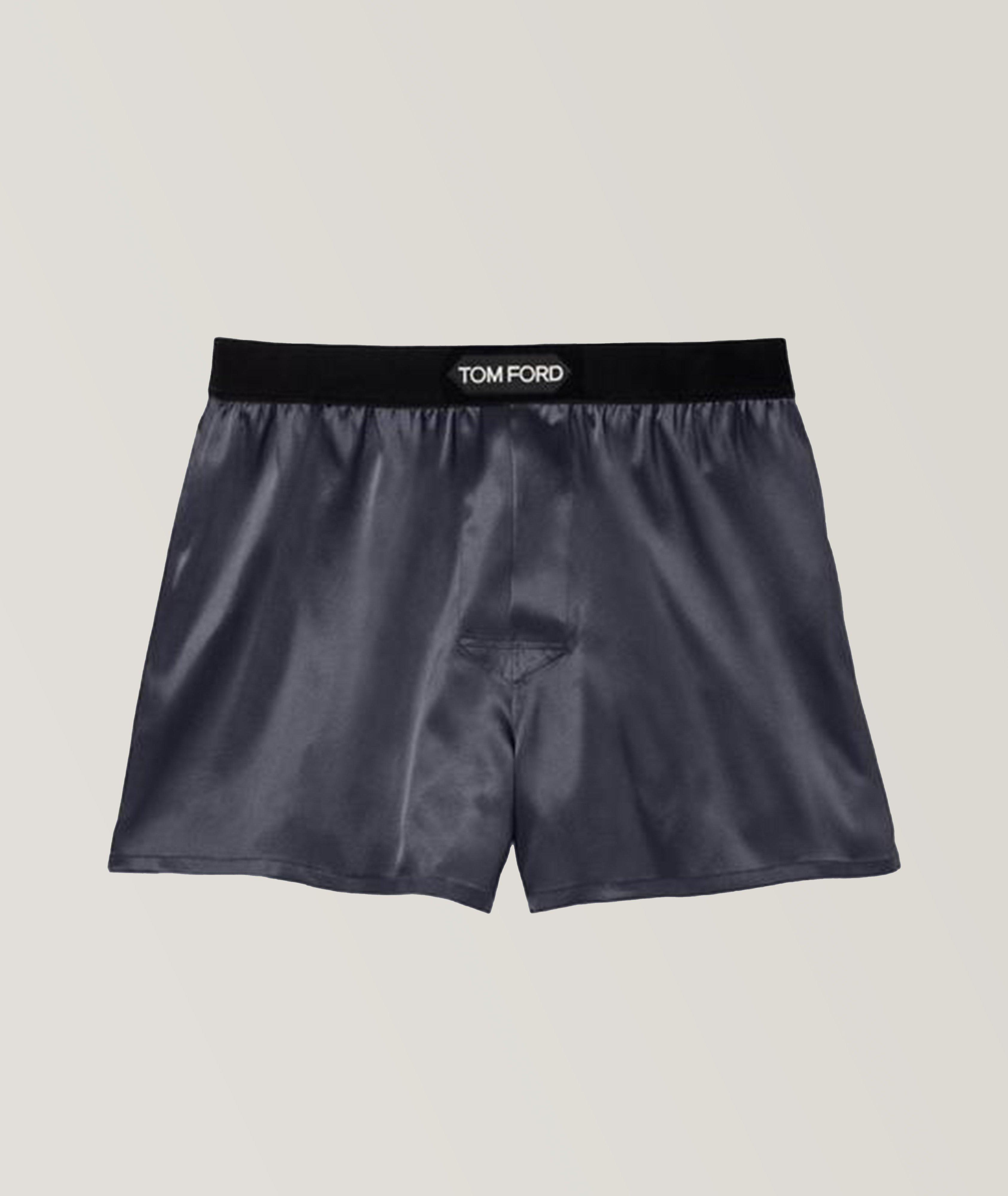 Short Stretch-Silk Boxers image 0