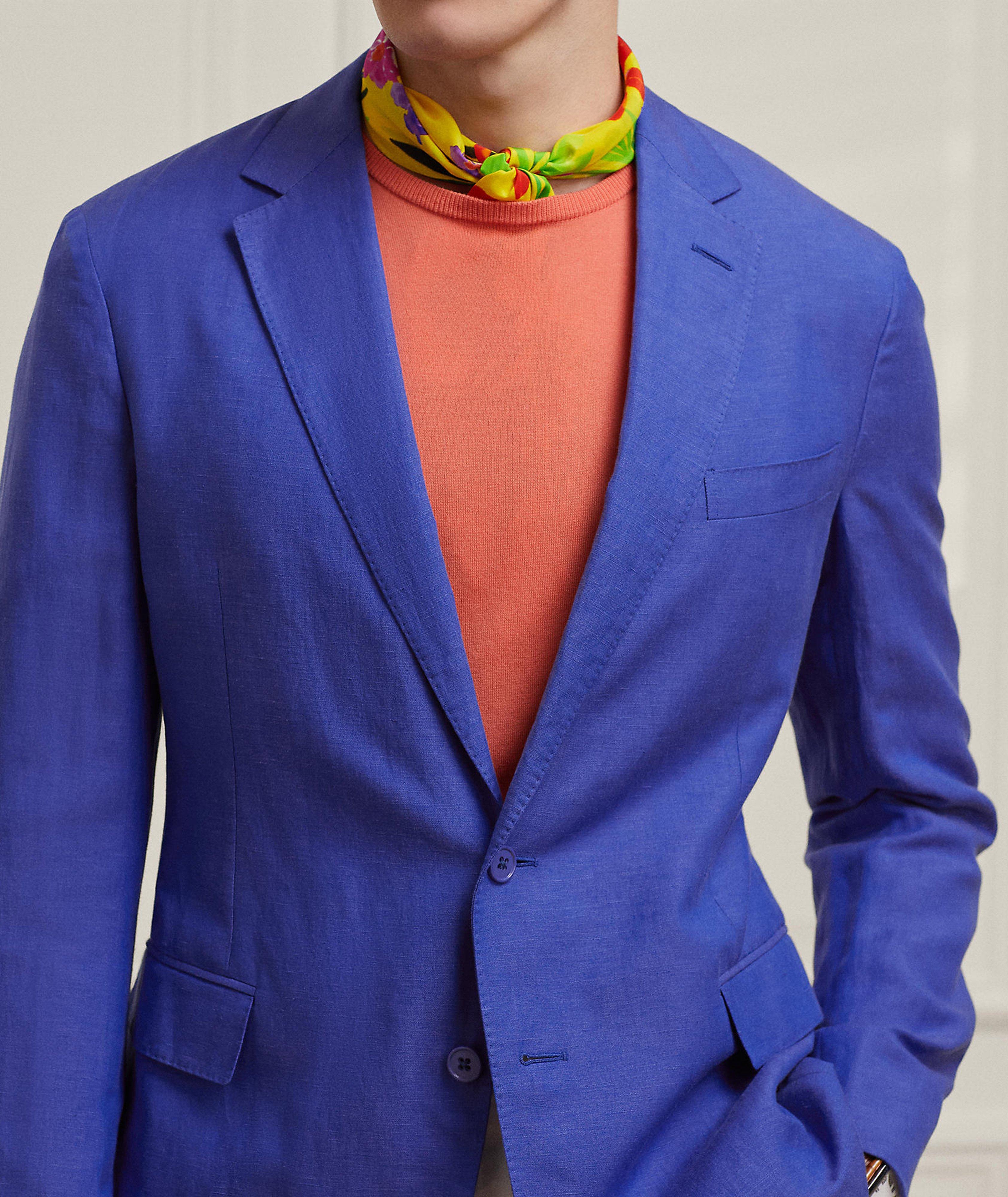 Hadley Linen-Silk Sport Jacket image 3