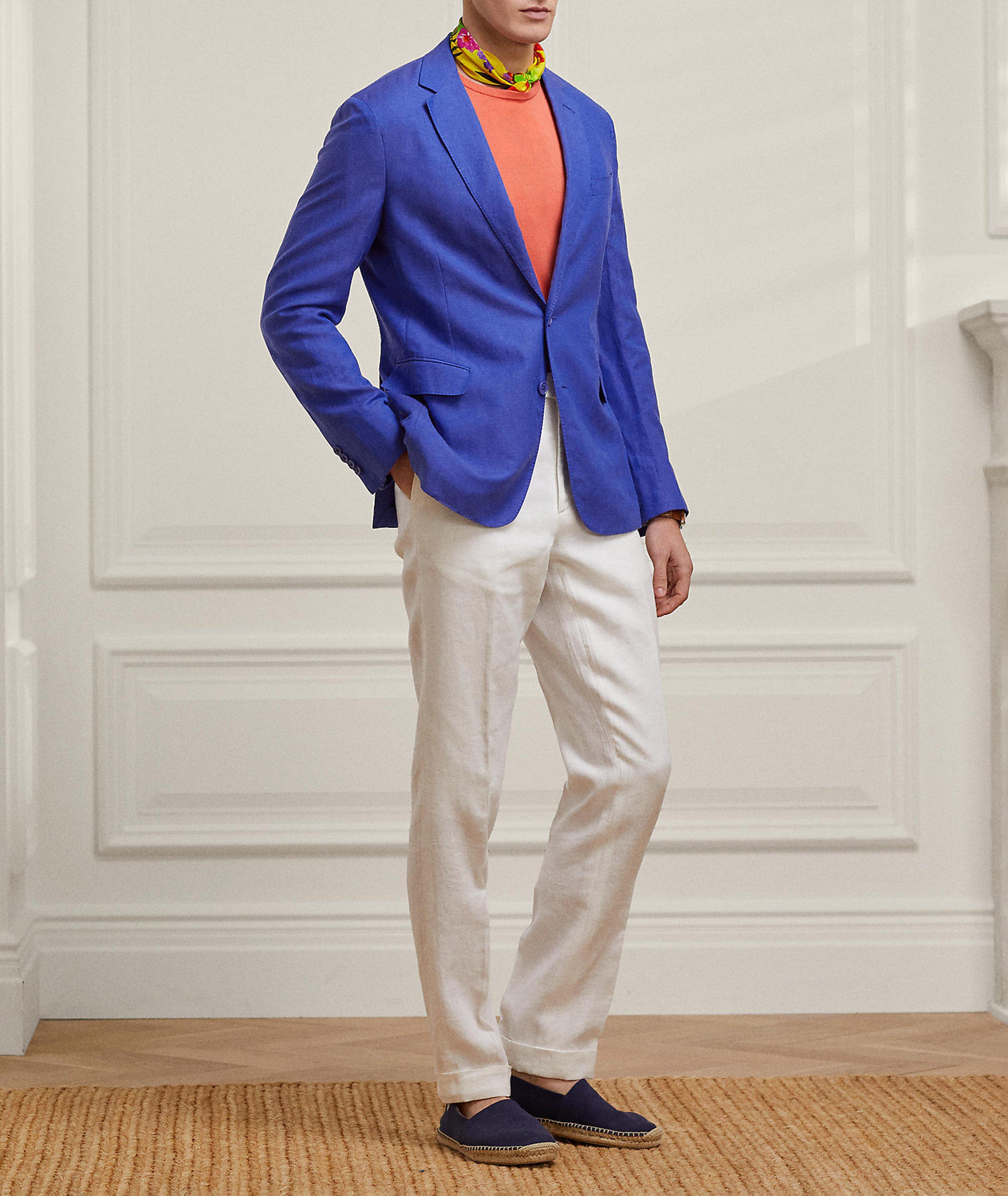 Hadley Linen-Silk Sport Jacket image 5