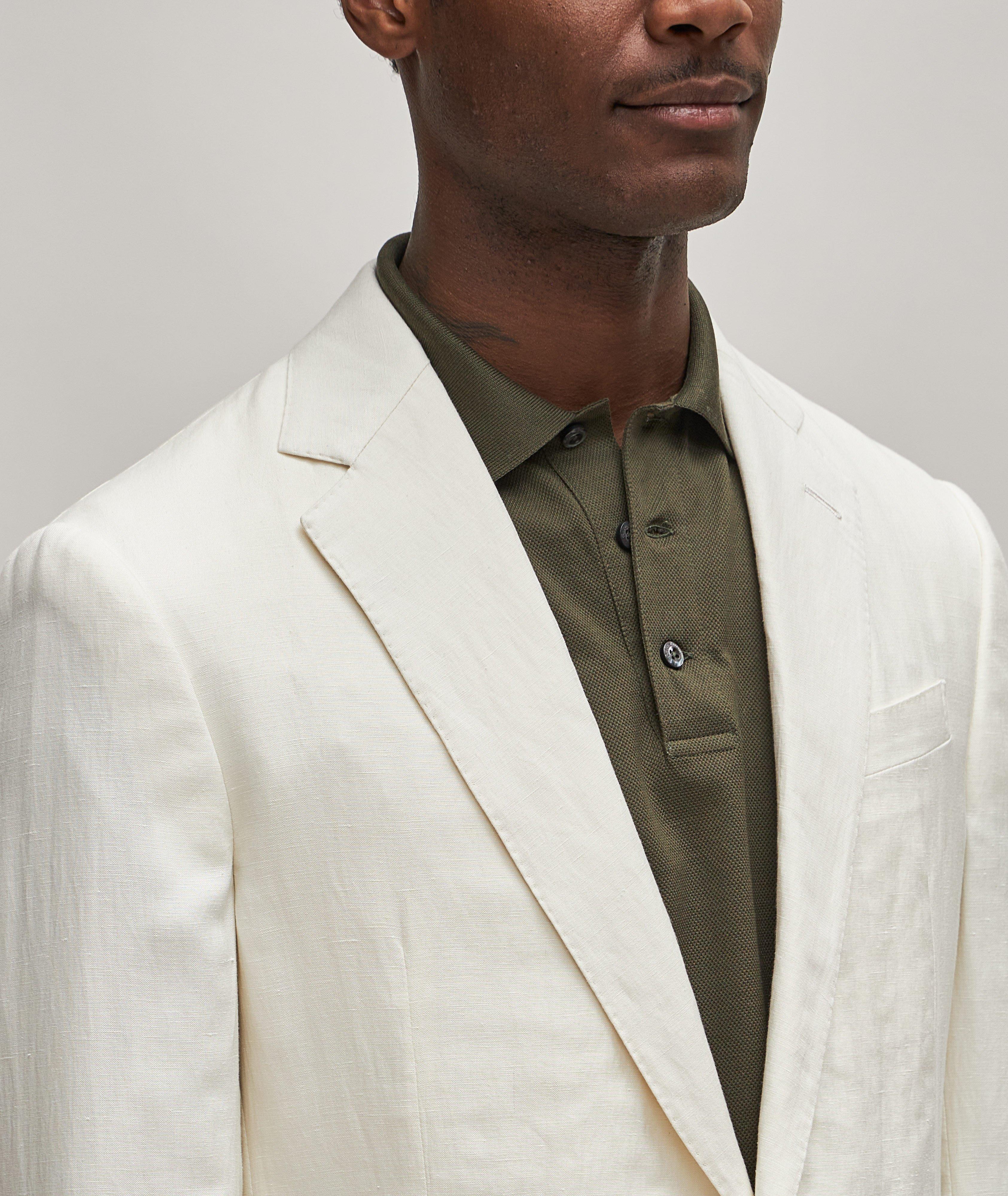 Ralph Lauren Purple Label Hadley Silk-Linen Sports Jacket | Sport