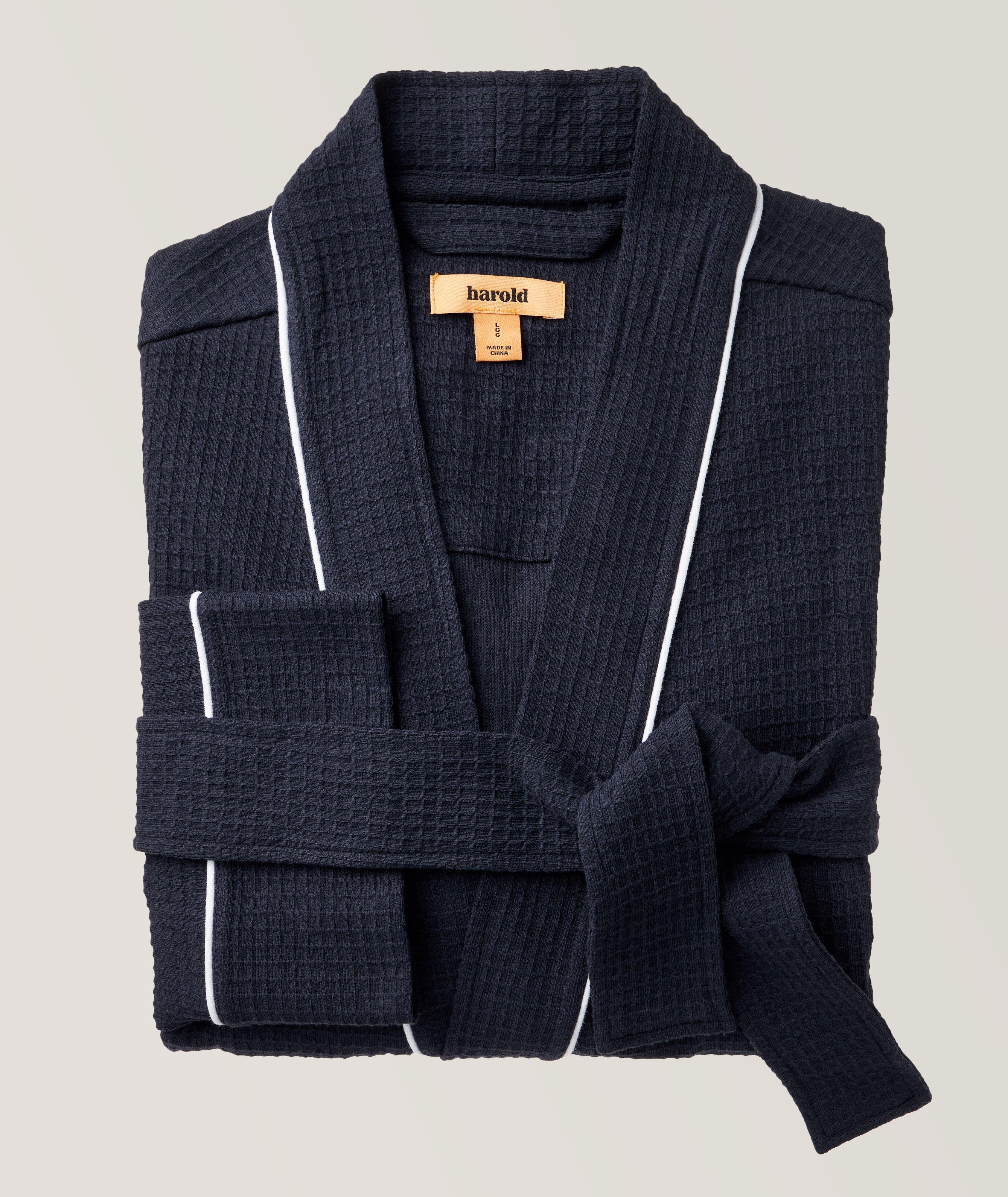 Harold Knit Waffle Cotton-Blend Robe | Pyjamas & Loungewear | Harry Rosen