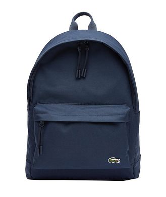 Lacoste Recycled Logo Laptop Backpack